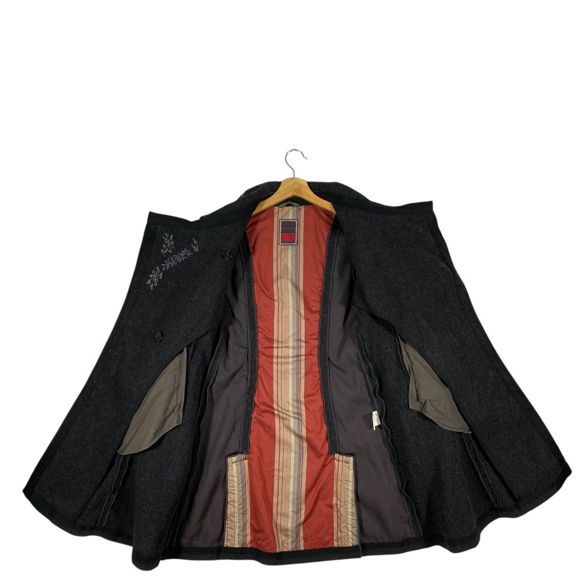 Marithe + Francois Girbaud × Vintage Vintage Marithe Francois Girbaud Wool Long Jacket S Size Size S / US 4 / IT 40 - 8 Thumbnail