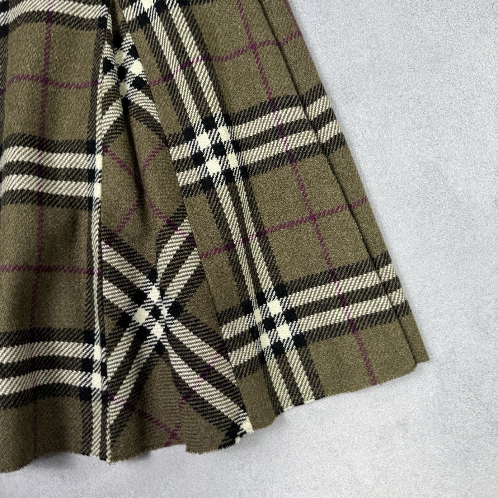 Burberry Burberry London Check Women Midi Skirt Size 31" - 18 Thumbnail