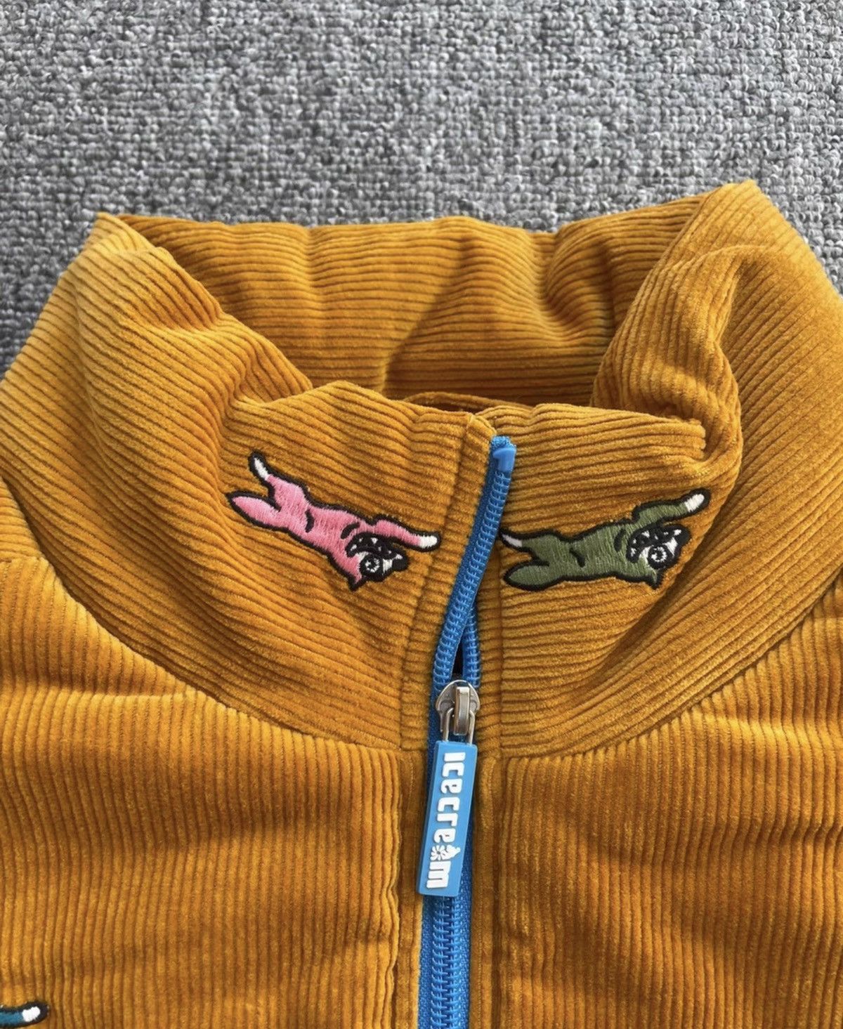 Billionaire Boys Club BBC ICECREAM Embroidered Baseball Jacket coat bober Size US L / EU 52-54 / 3 - 3 Thumbnail