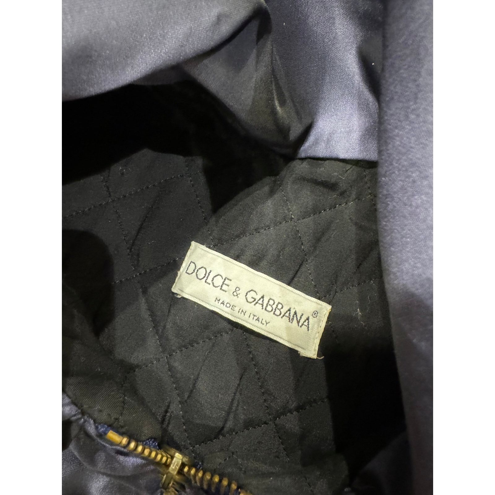 Dolce & Gabbana A/W 1991 Dolce & Gabbana iridescent oversized coat Size ONE SIZE - 16 Thumbnail
