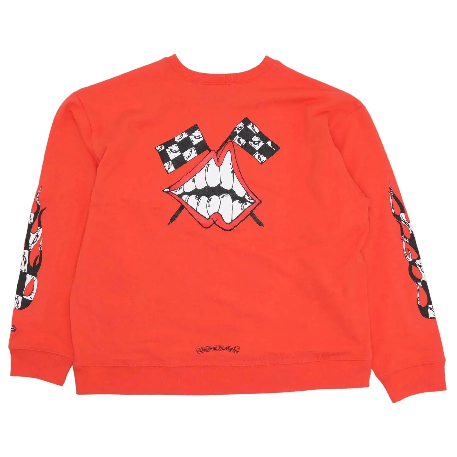 Chrome Hearts Matty Boy Chomper Crewneck Red Size US XXL / EU 58 / 5 - 1 Thumbnail