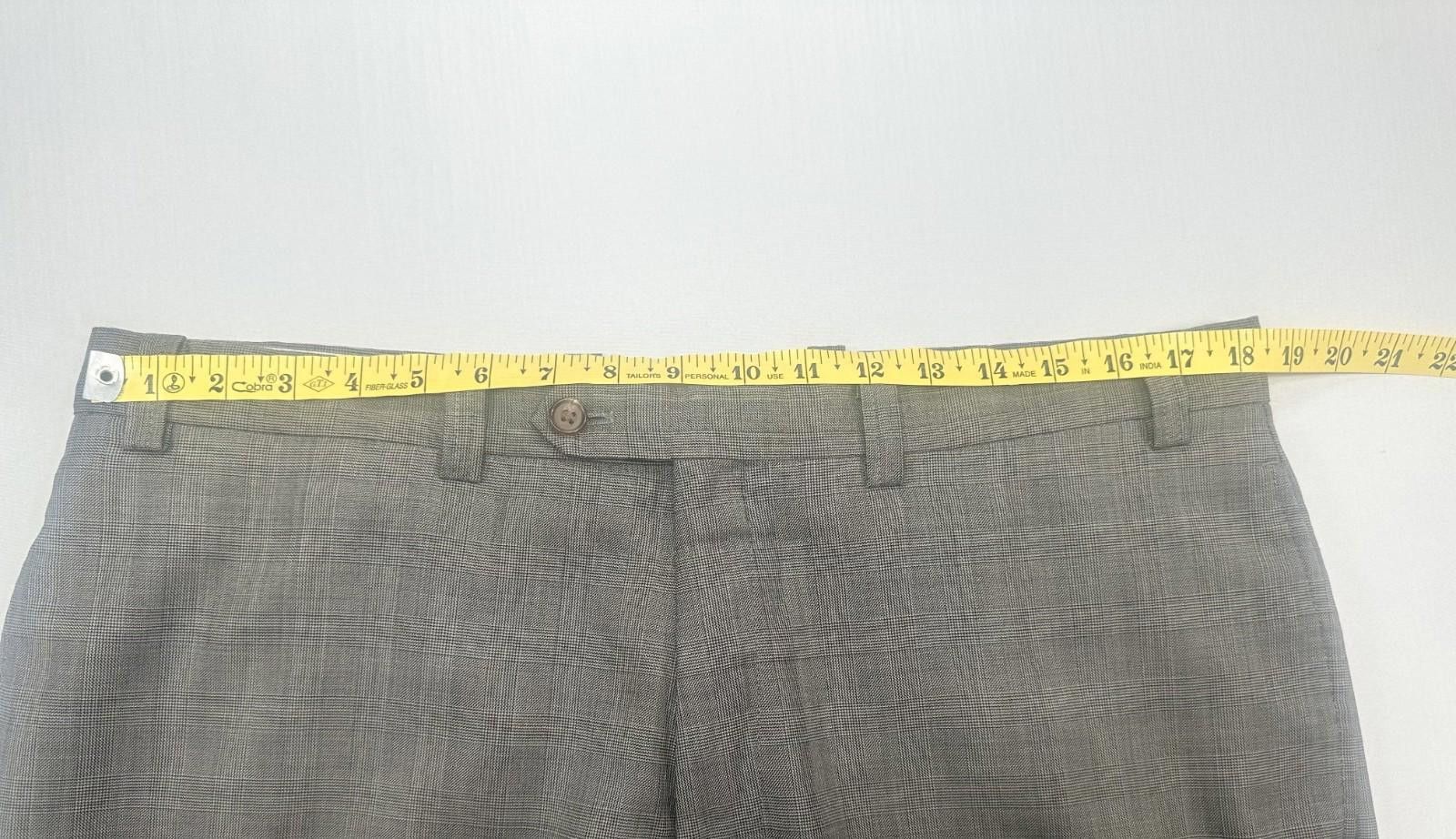 Lauren Ralph Lauren Lauren Ralph Lauren Wool Flat Front Dress Pants Gray 36/32 Size US 36 / EU 52 - 5 Thumbnail