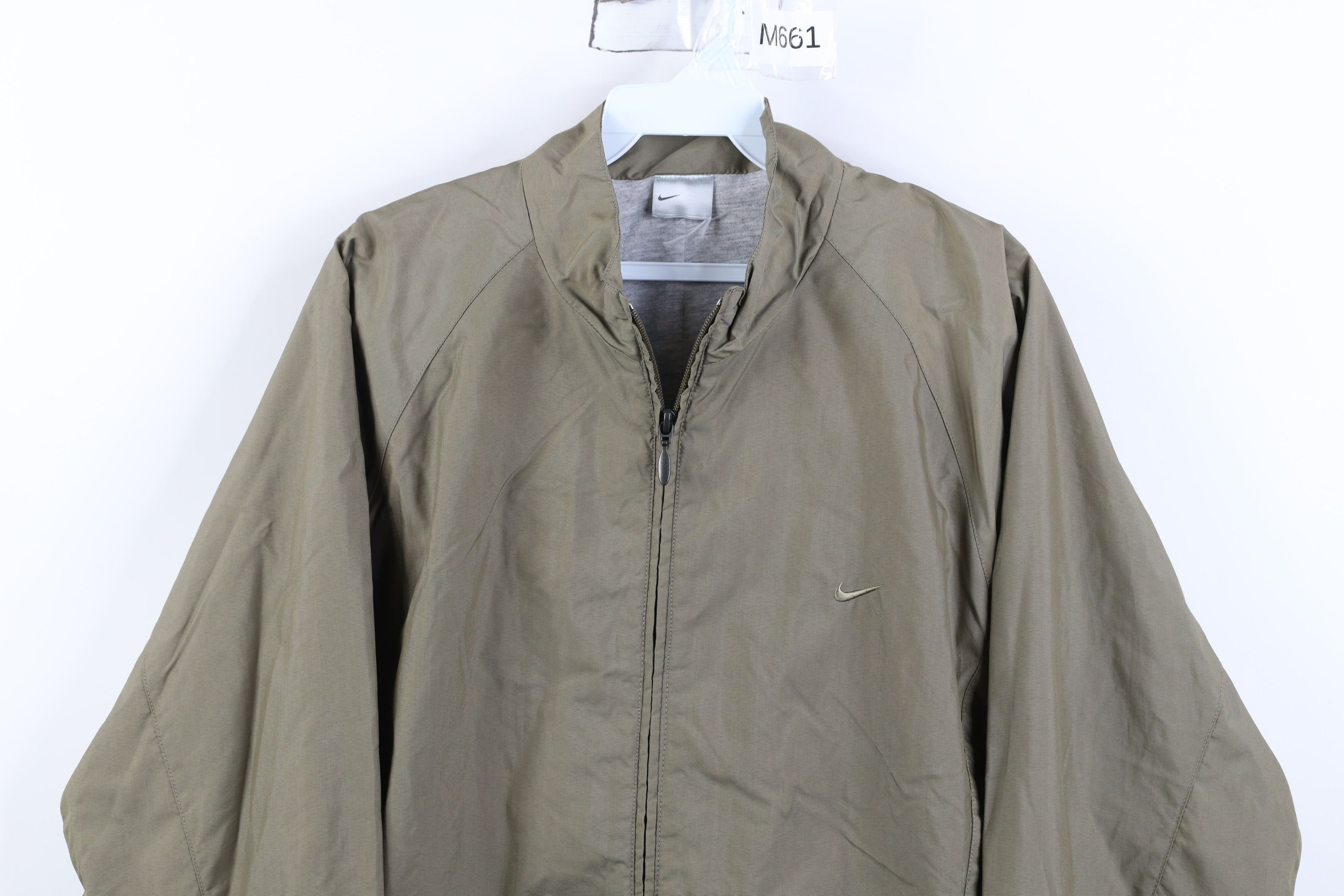 Nike Vintage 90s Y2K Nike Mini Swoosh Lined Windbreaker Jacket Size XL / US 12-14 / IT 48-50 - 2 Thumbnail