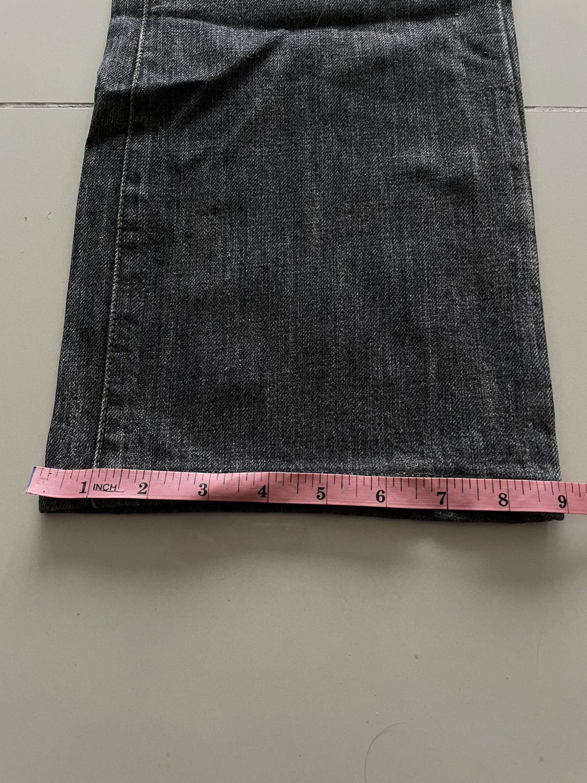 L7 Real Hip Rockstars Laced Flare Denim Size US 32 / EU 48 - 10 Thumbnail