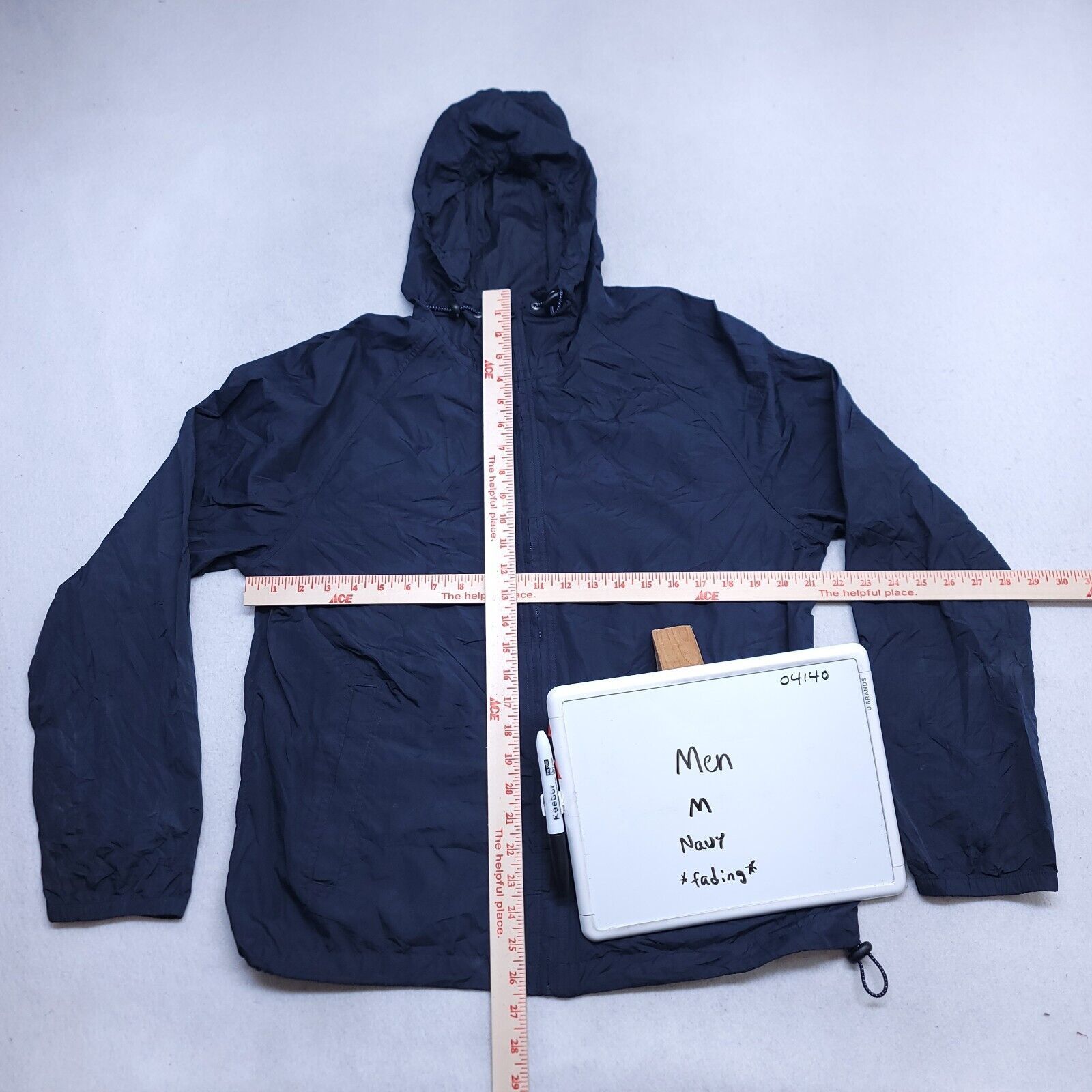 J.Crew JCrew Mercantile Hooded Long Sleeve Jacket Mens Size M Blue Size US M / EU 48-50 / 2 - 6 Thumbnail
