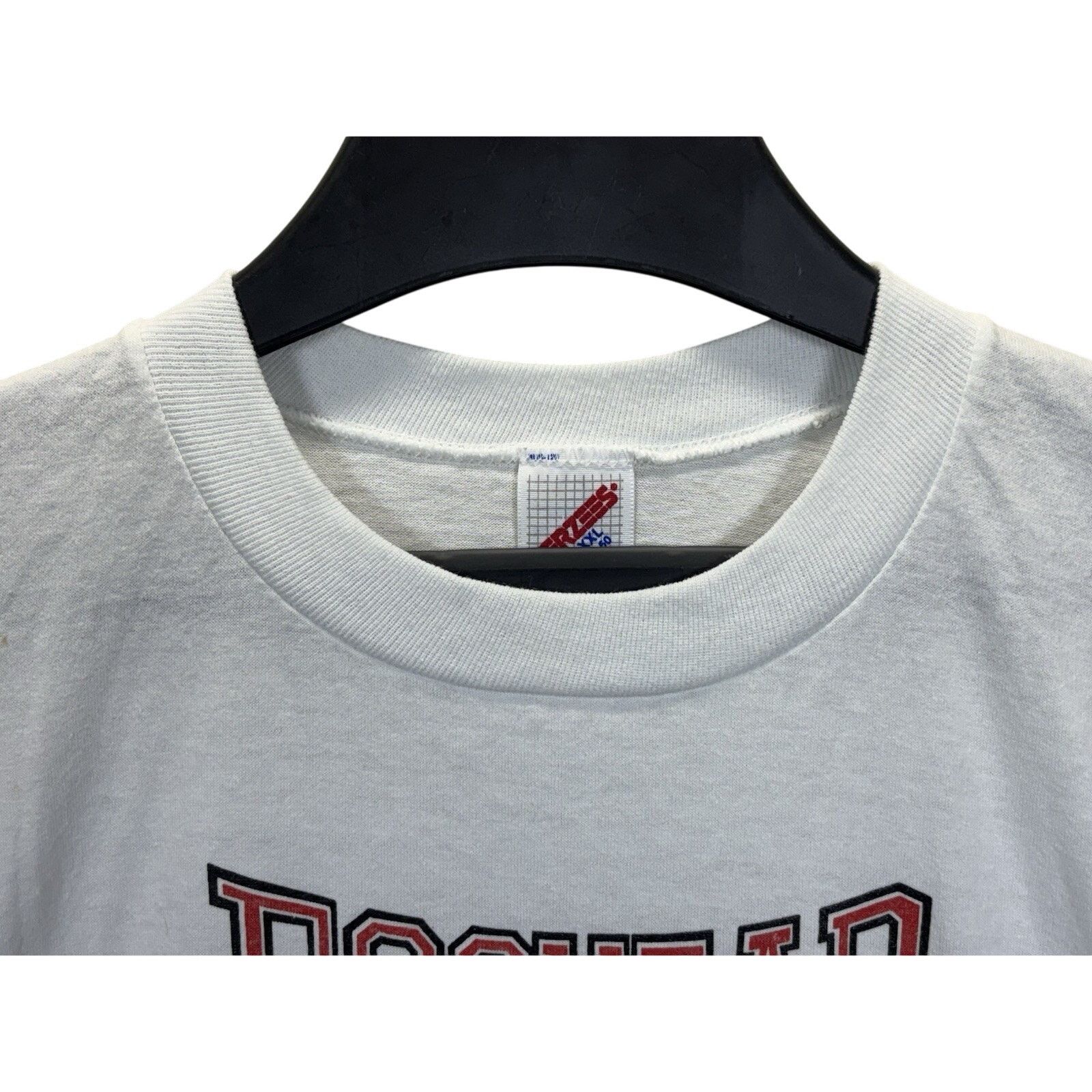 Jerzees Vintage Egghead University XXL T-shirt Single Stitch Sleeve Size US XXL / EU 58 / 5 - 6 Thumbnail