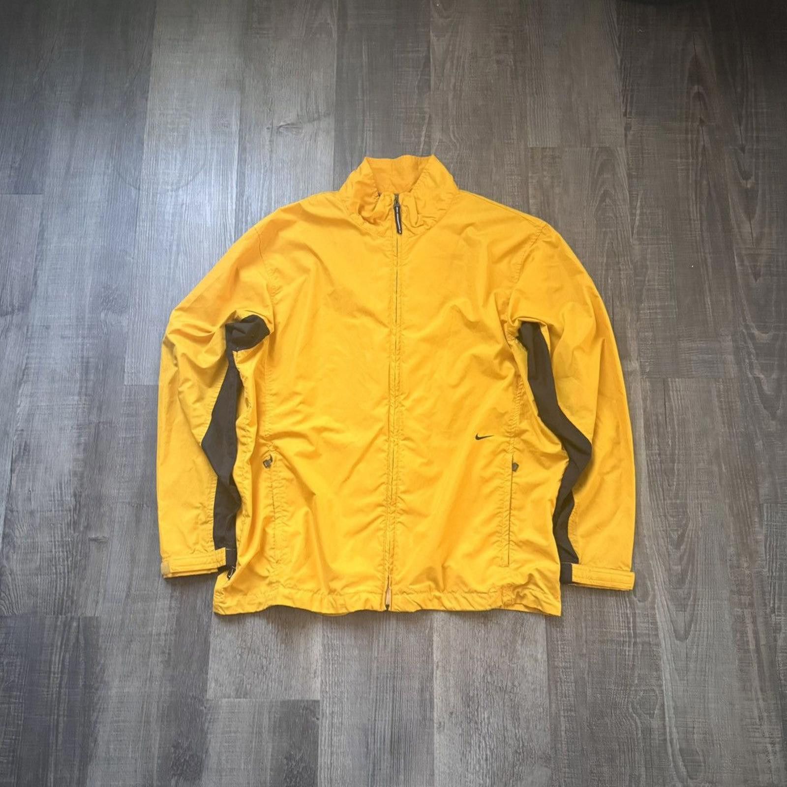 Nike NIKE • VNTG Windbreaker Jacker "Yellow" (XL) Size US XL / EU 56 / 4 - 1 Thumbnail