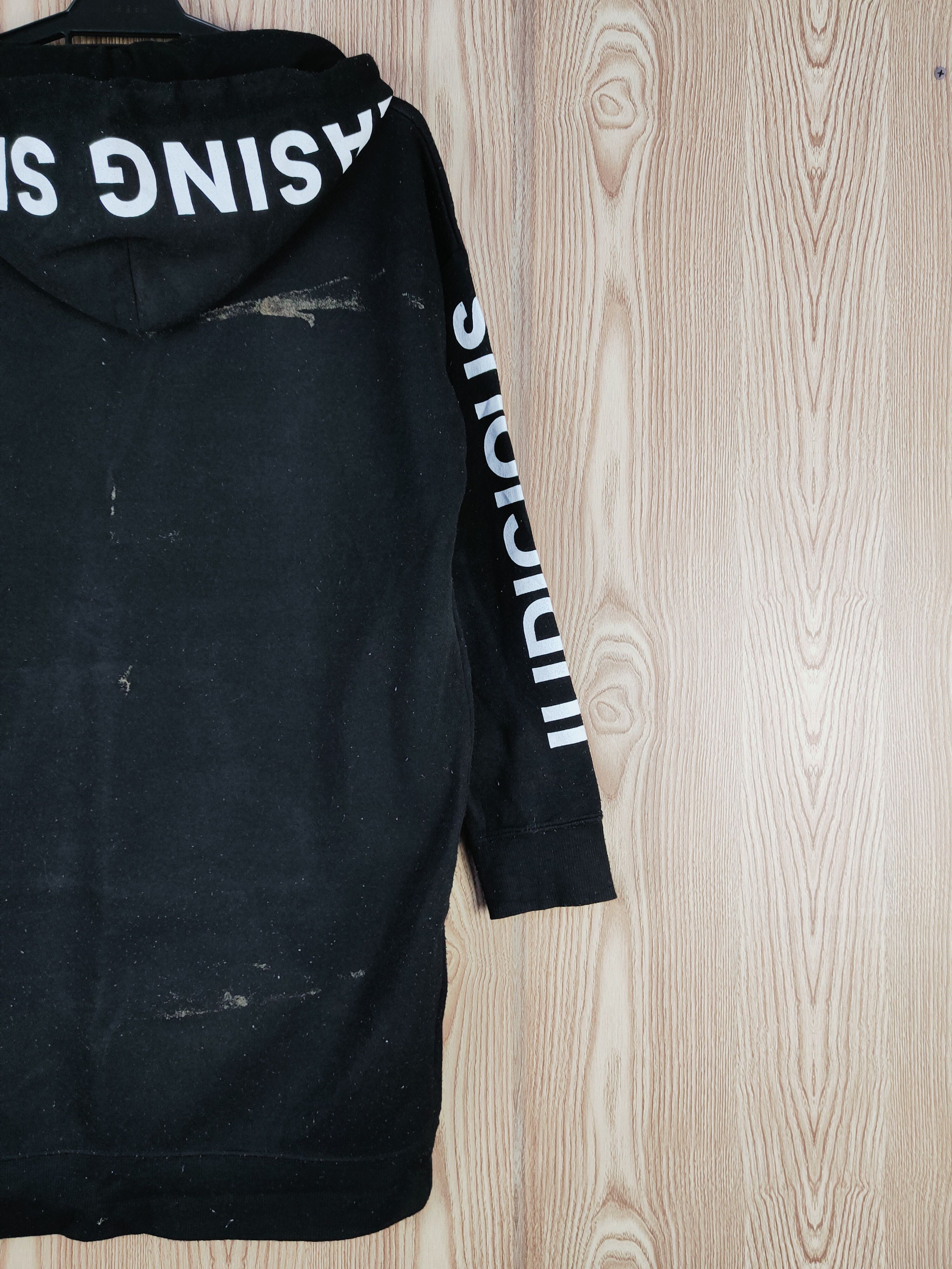 Japanese Brand × Vintage Super Rare 💥 Galyge Black Hoodie Long Sweatshirts Size US L / EU 52-54 / 3 - 13 Thumbnail