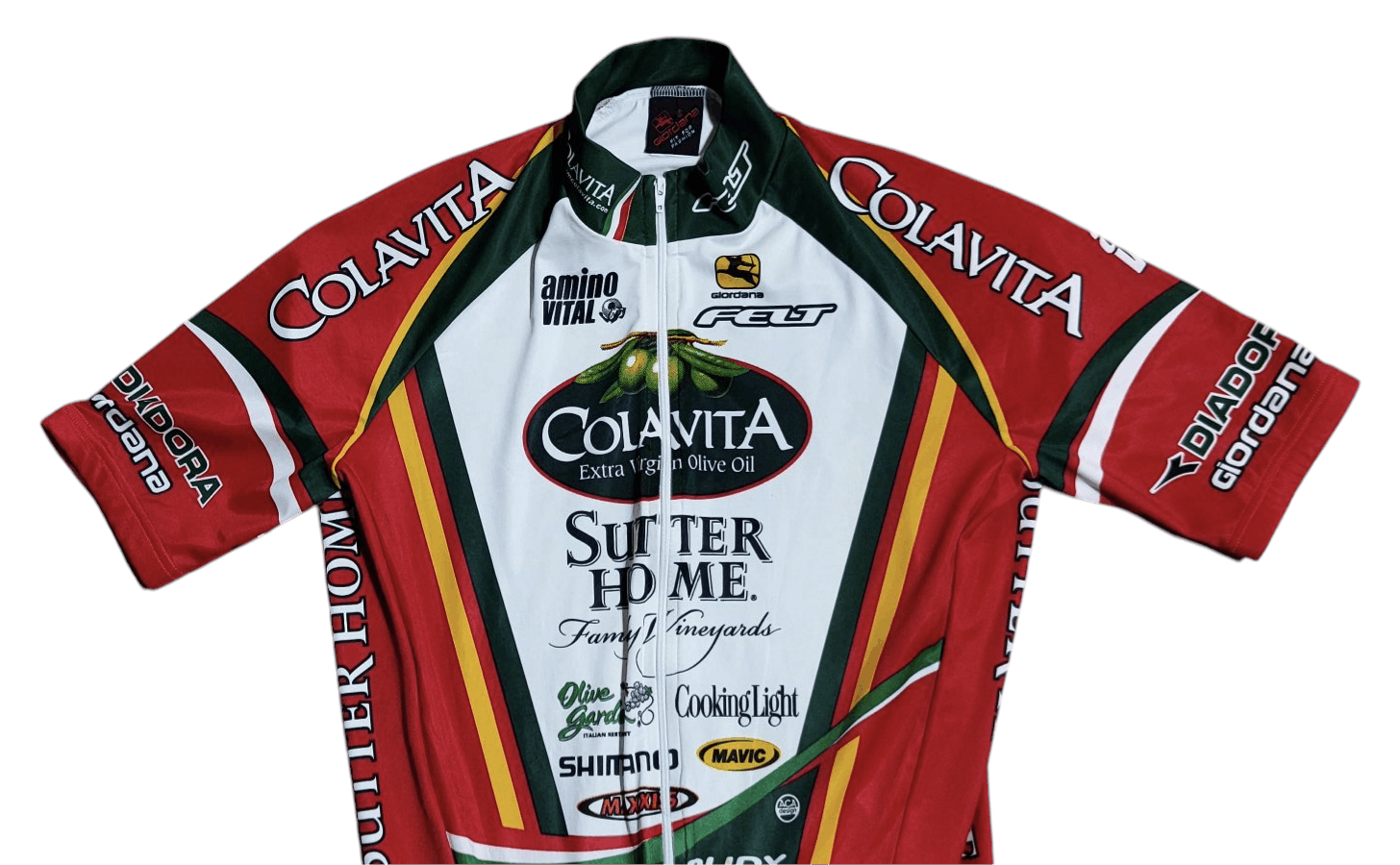Vintage Vintage Giordana Colavita Men’s One Suit Cycling Jersey Size US M / EU 48-50 / 2 - 2 Thumbnail