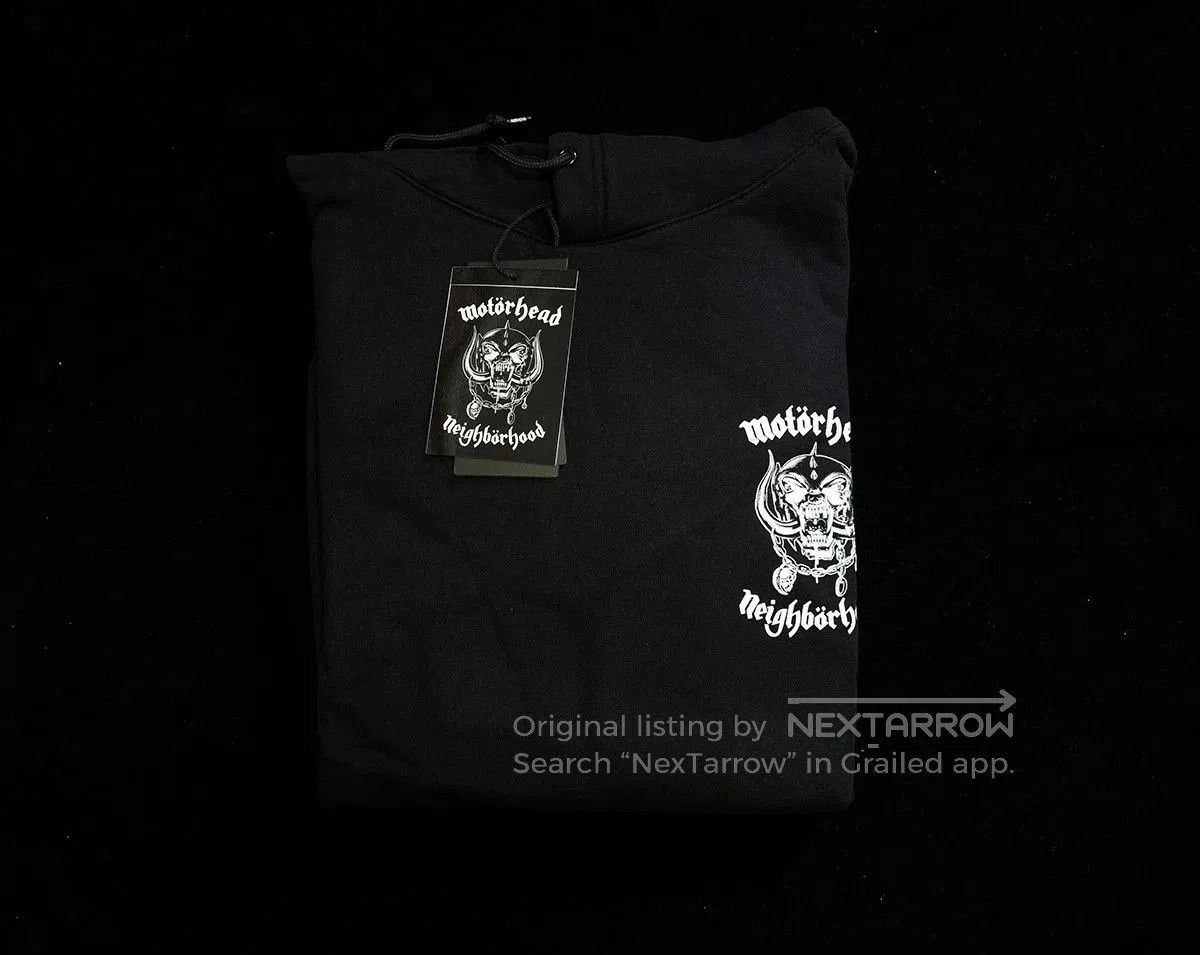 Neighborhood neighborhood x Motorhead black hooded sweatshirt. Size US L / EU 52-54 / 3 - 2 Thumbnail