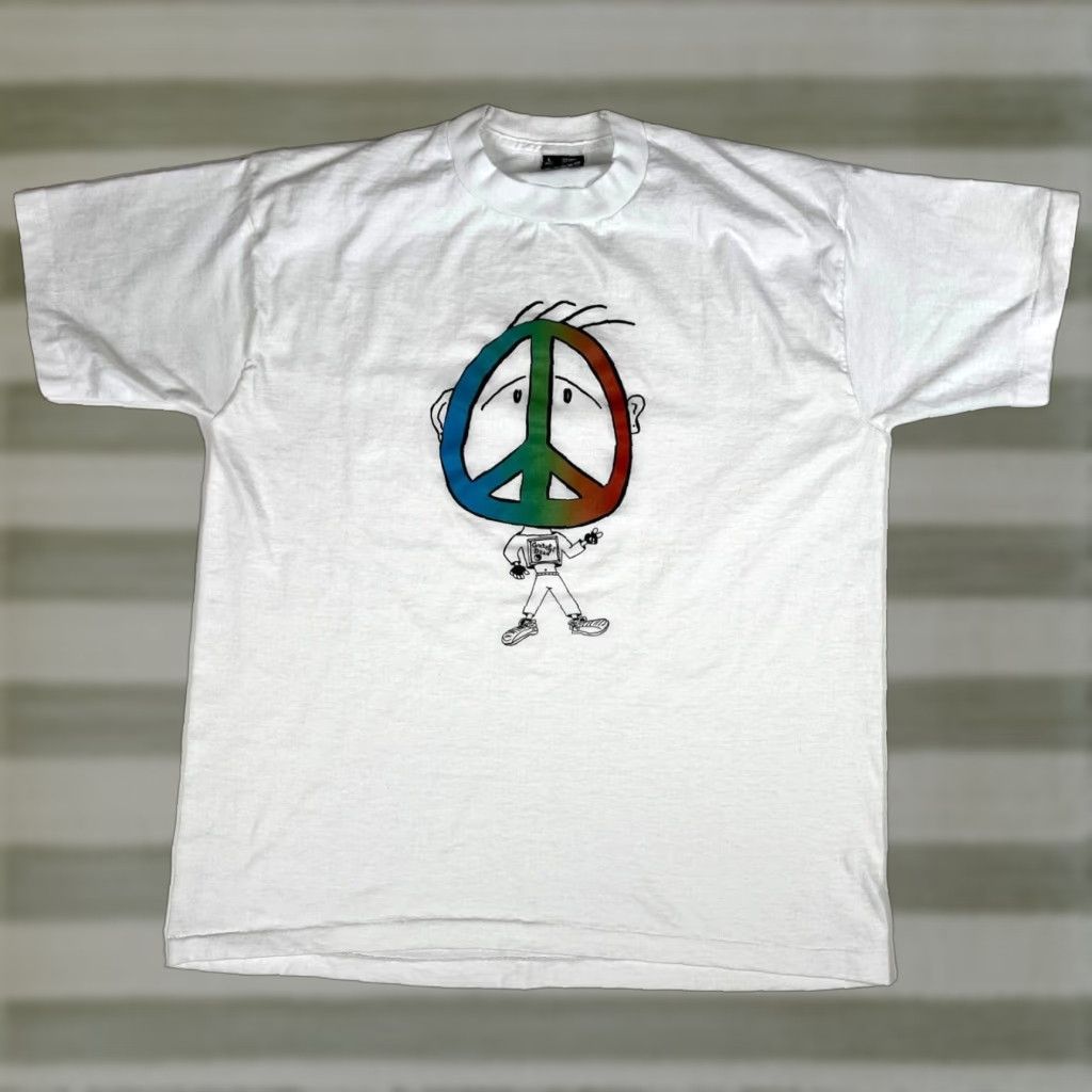 Fruit Of The Loom VINTAGE Grateful Dead T-Shirt Unisex Adults Size L White 90s Band Music Single Stitch Made in USA Fruit of the Loom Size US L / EU 52-54 / 3 - 1 Thumbnail
