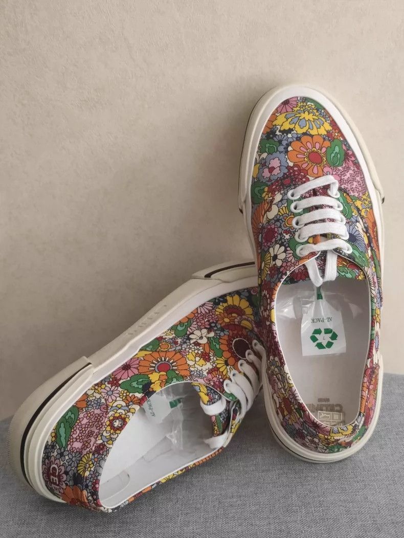 Celine Celine Hedi Floral Skate Shoes Size US 8 / EU 41 - 2 Thumbnail