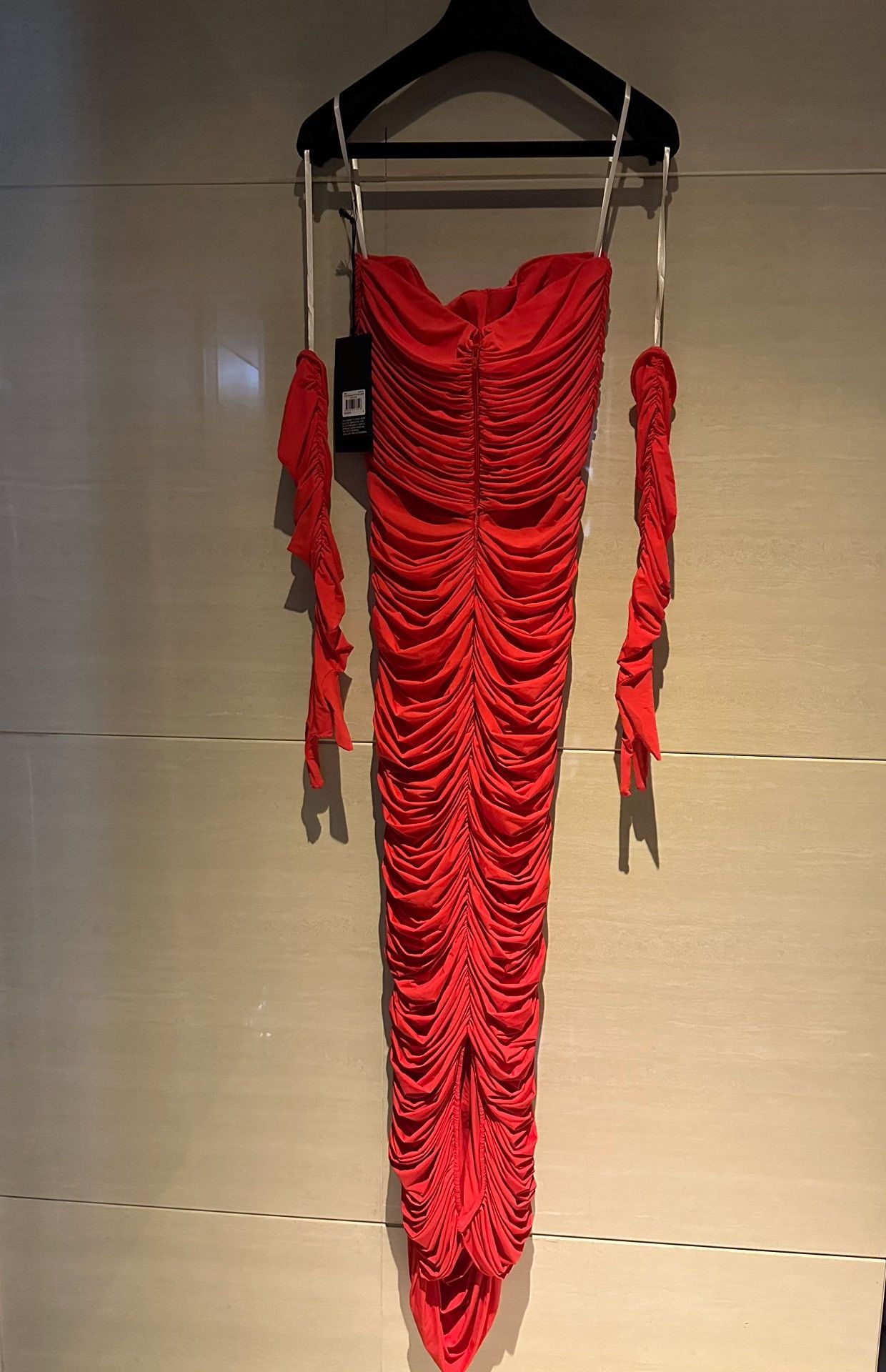Alex Perry Alex Perry Strapless Ruched Maxi Dress Size S / US 4 / IT 40 - 1 Thumbnail