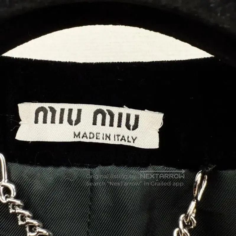 Miu Miu Miu Miu Short Color-Block Wool Coat . Size S / US 4 / IT 40 - 2 Thumbnail