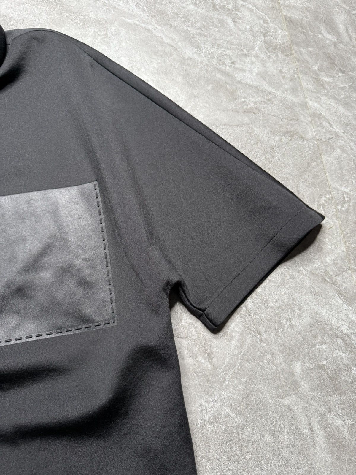Balenciaga Balenciaga A/W 15 Fake Pocket Neoprene Polo Size US XS / EU 42 / 0 - 4 Thumbnail