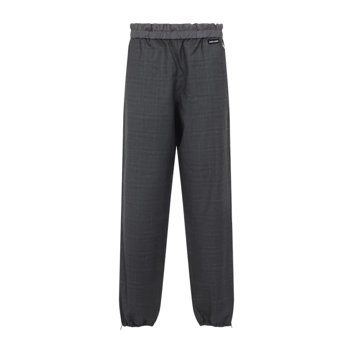Miu Miu MIU MIU Gray Wool Pants New & Authentic Size 28" / US 6 / IT 42 - 1 Thumbnail