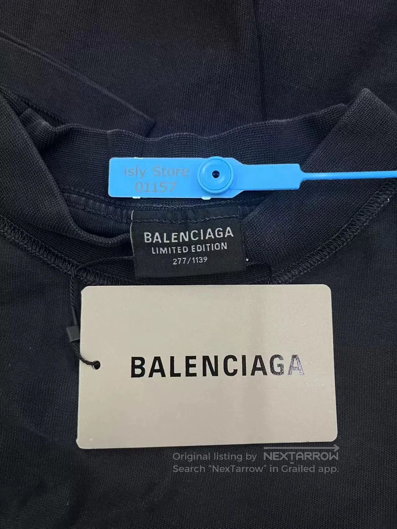Balenciaga balenciaga bfrnd logo short sleeve t. Size US S / EU 44-46 / 1 - 5 Thumbnail