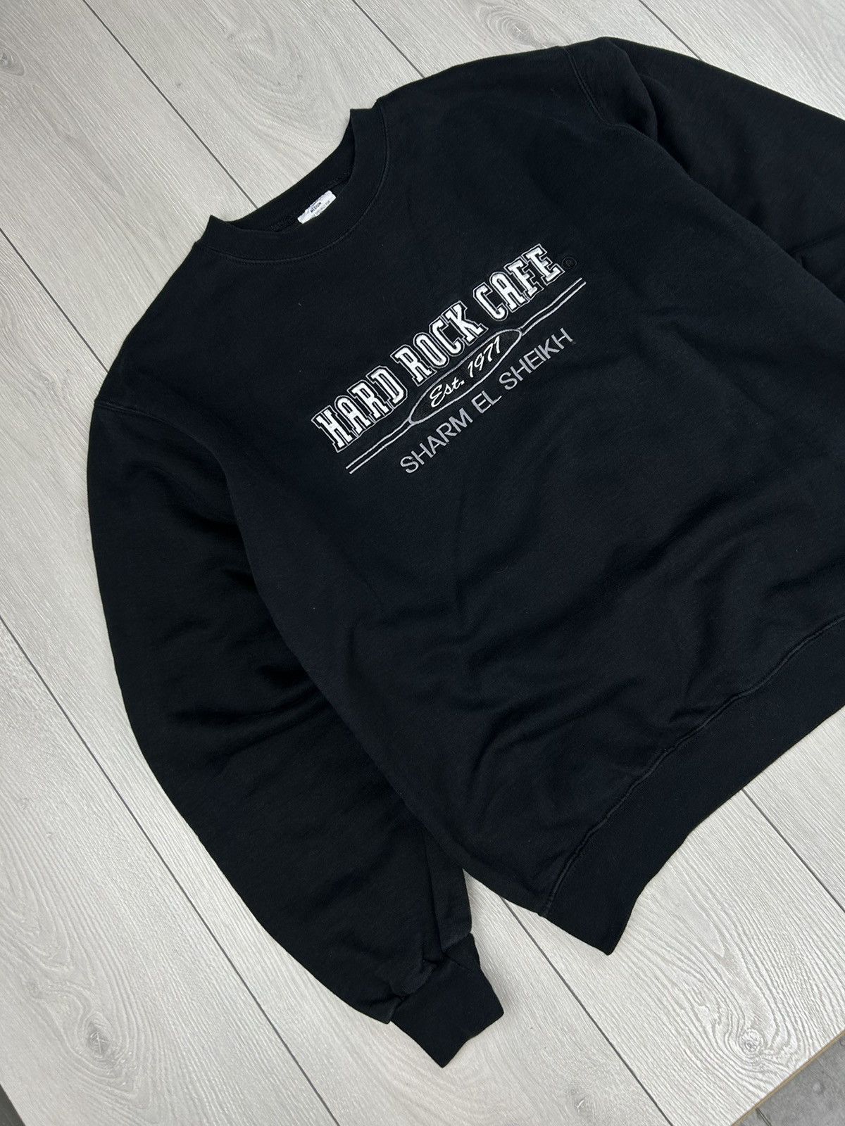 Hard Rock Cafe × Vintage Hard Rock Cafe Vintage Sharm el Sheikh Black Sweatshirt sz M Size US M / EU 48-50 / 2 - 3 Thumbnail