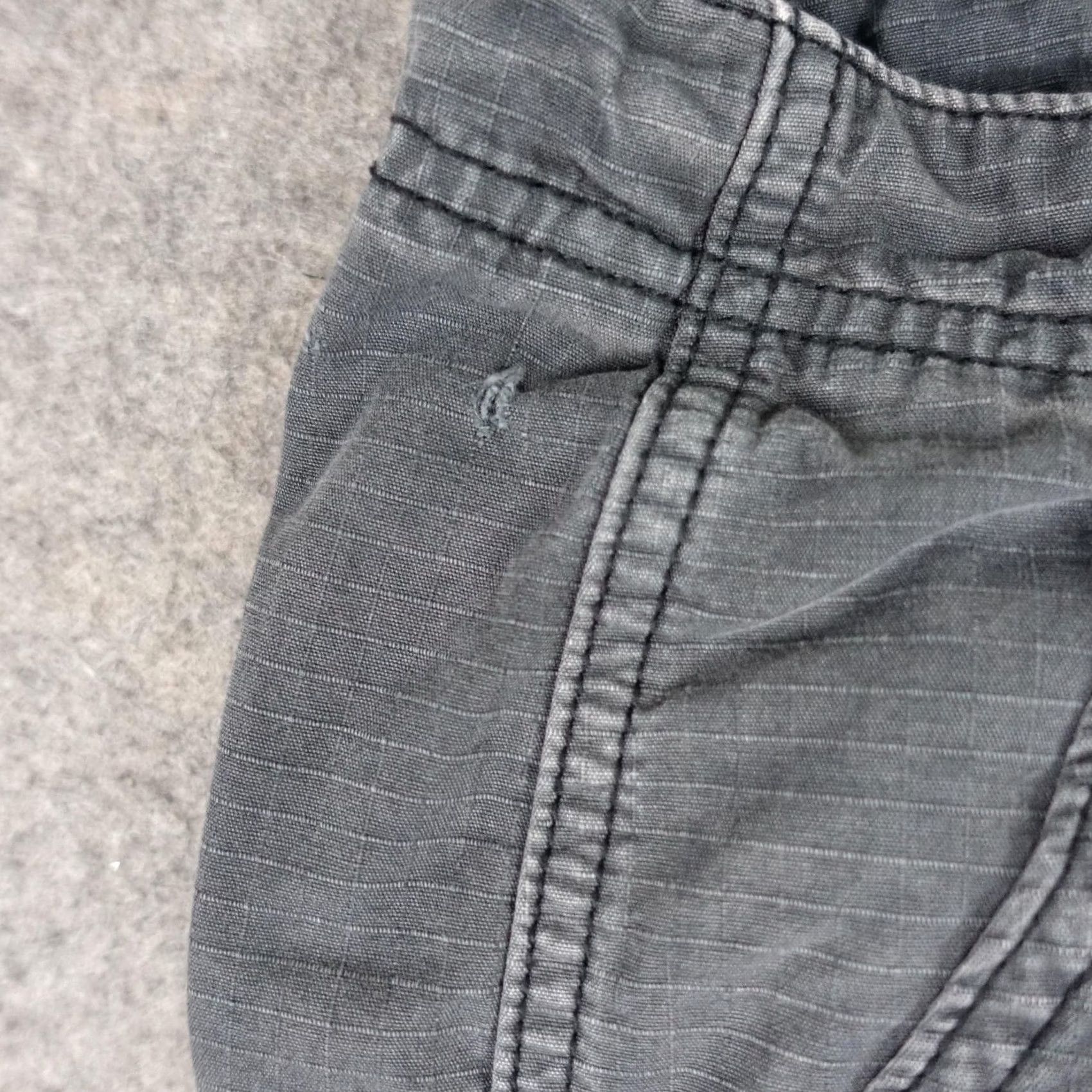 Free People Free People Pants Womens 6 Gray Tapered Cargo Pockets Casual Work Wear Size 28" / US 6 / IT 42 - 4 Thumbnail