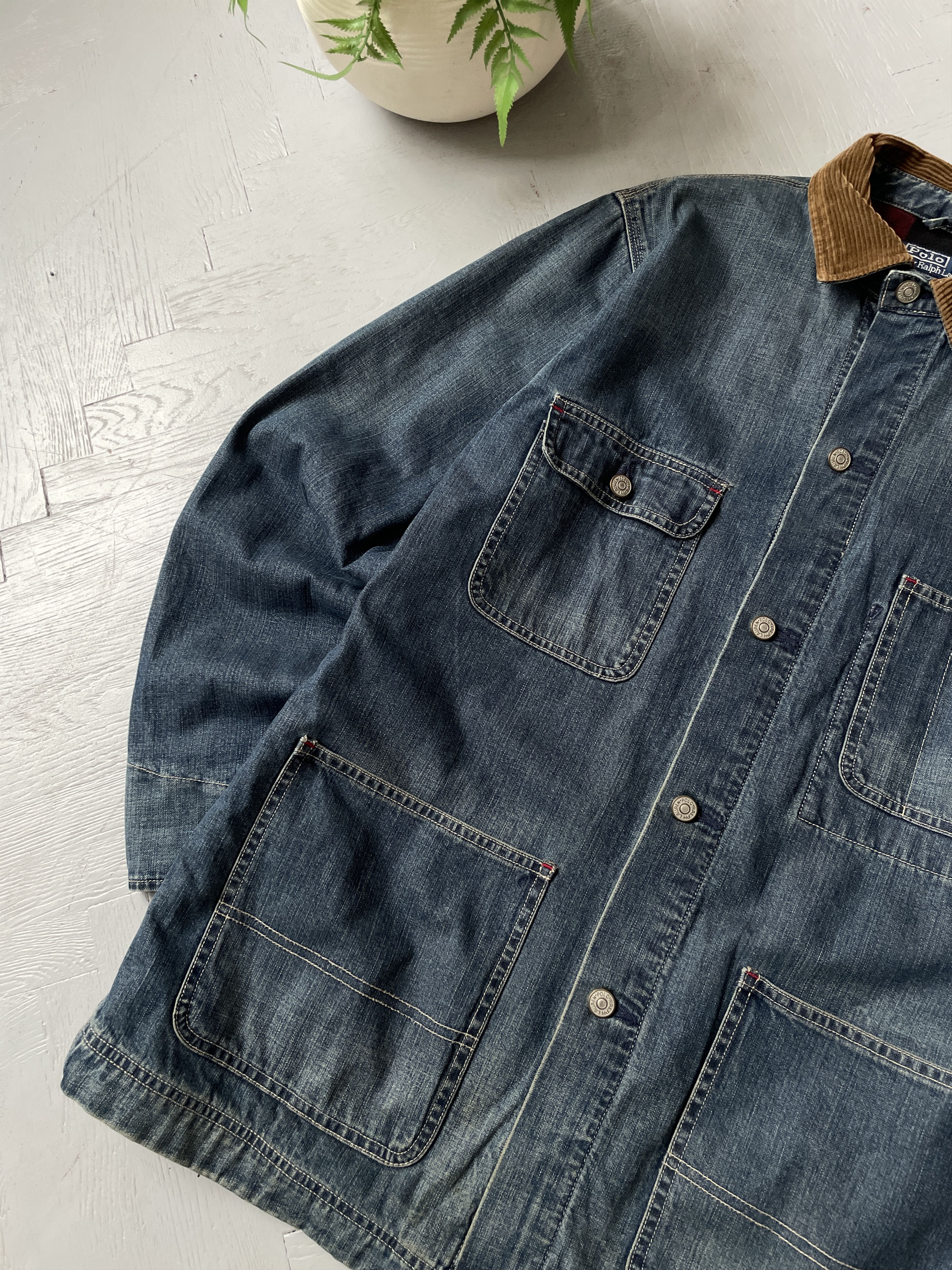 Polo Ralph Lauren Vintage Polo Ralph Lauren Blankrt Lined Chore Coat Jacket Size US M / EU 48-50 / 2 - 4 Thumbnail