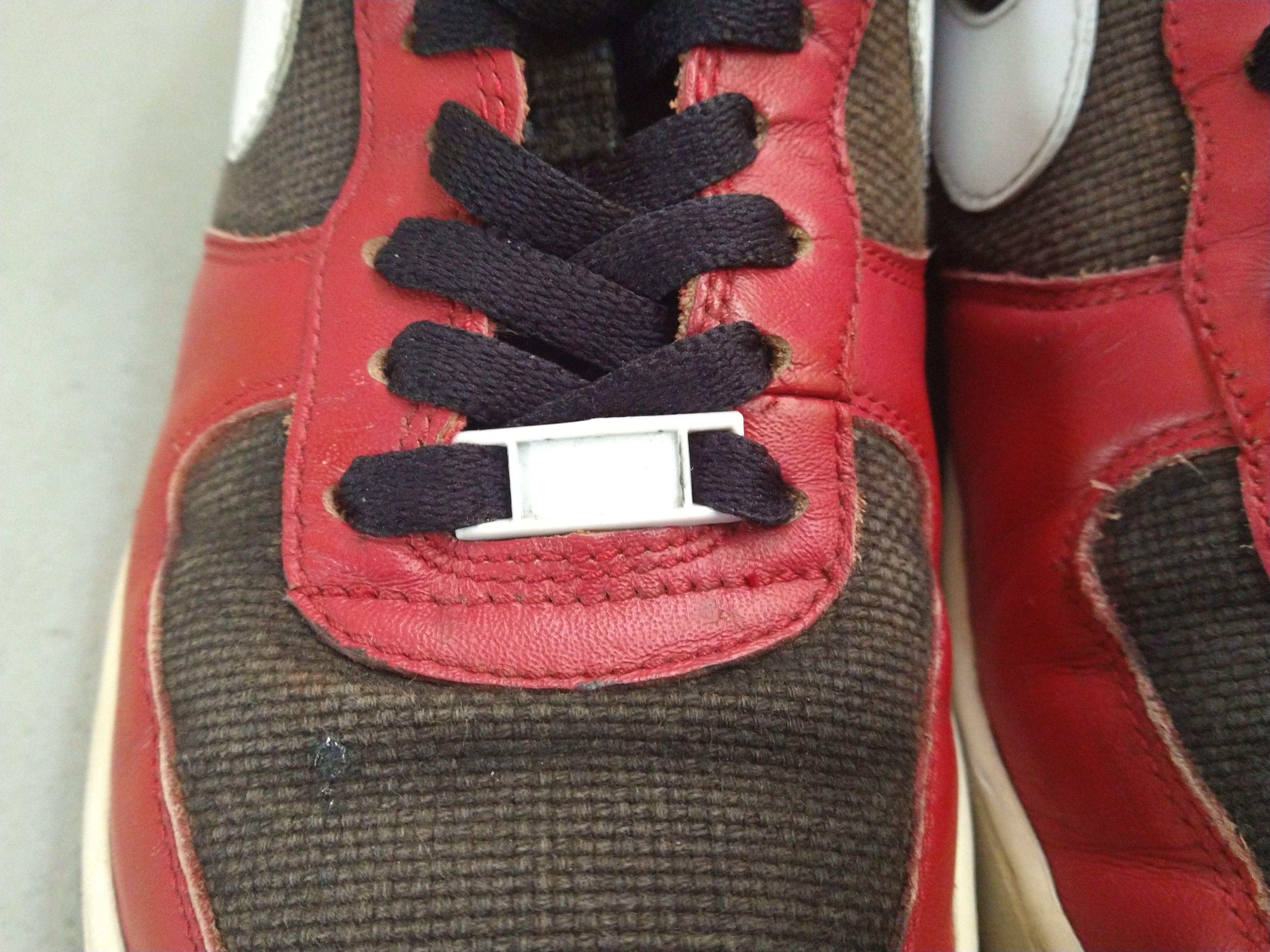 Nike Nike Air Force 1 Low Red Black Size 9.5 2009 315122-600 Size US 9.5 / EU 42-43 - 4 Thumbnail