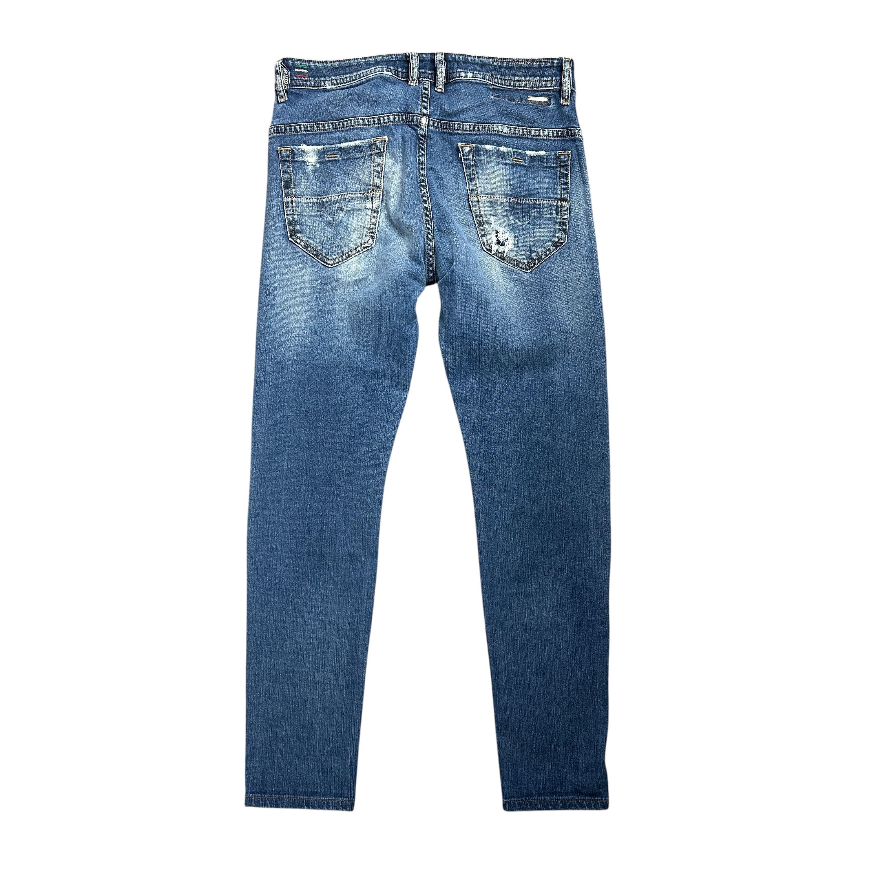 Diesel Diesel DNA Thommer Slim Skinny Stretch Blue Denim W31L32 Size US 31 - 2 Thumbnail