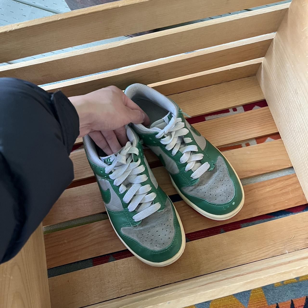 Nike × Vintage 2008 Nike Dunk Low “Pine Green” size 6.5 Size US 6.5 / EU 39-40 - 6 Thumbnail