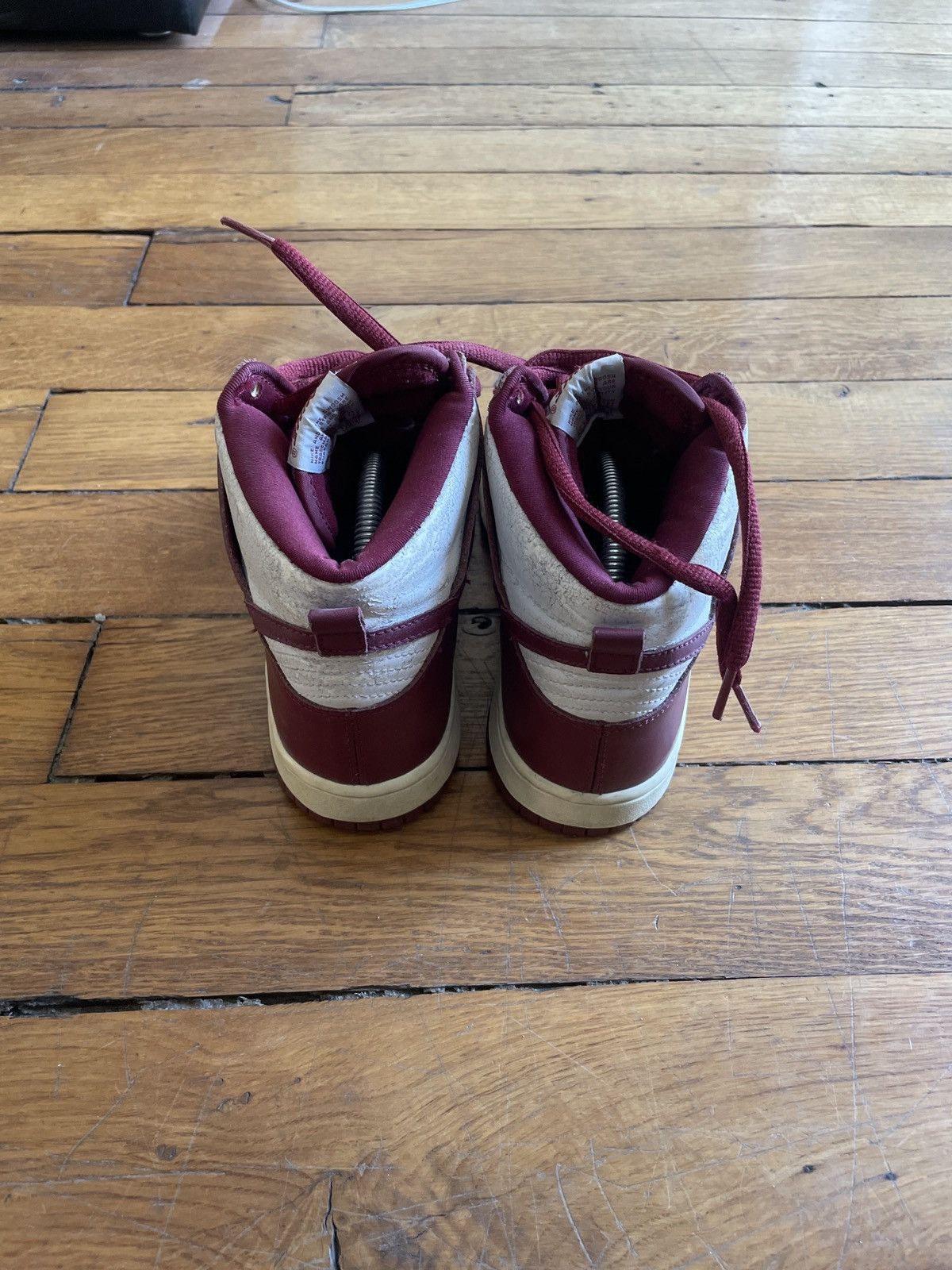 Nike × Vintage Dunks High Wine 2002 Size US 8 / EU 41 - 5 Thumbnail
