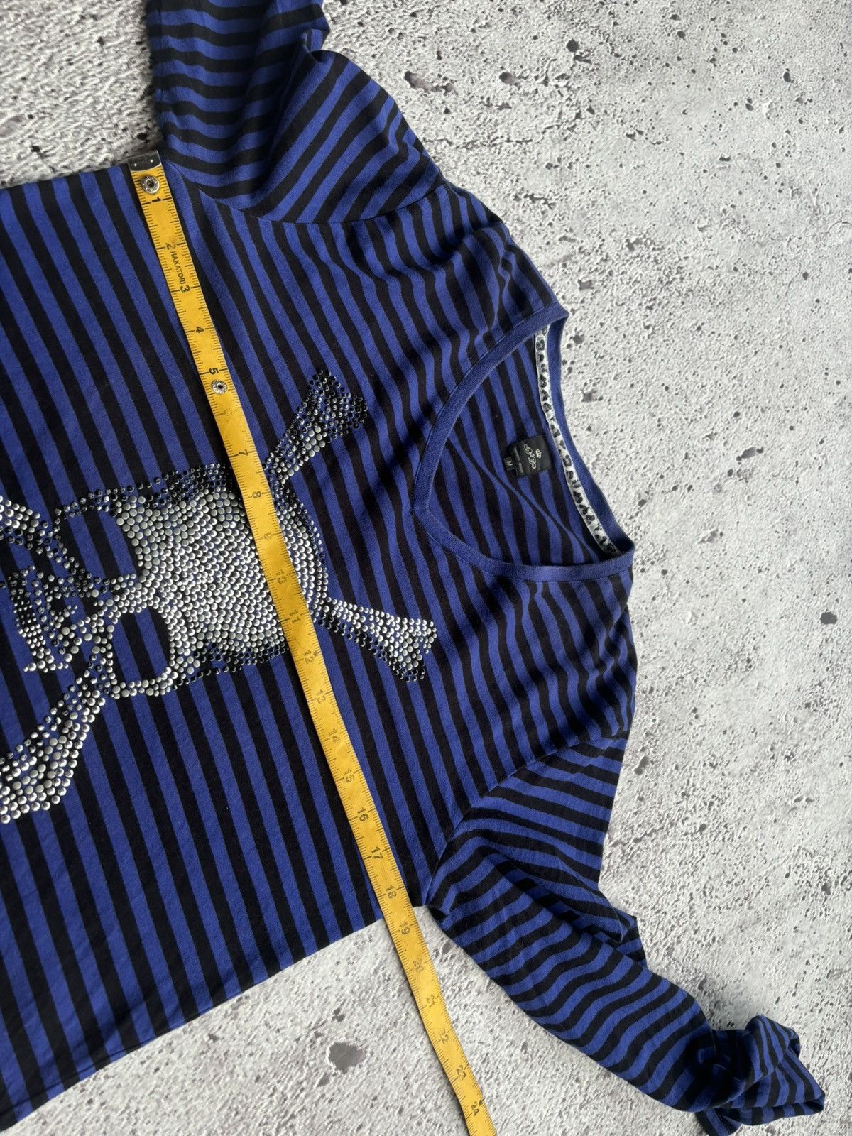 Hysteric Glamour Y2k Semantic design stripe skull logo Longsleeve Size US M / EU 48-50 / 2 - 7 Thumbnail