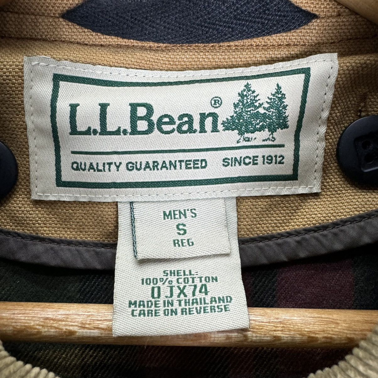 Hunter × L.L. Bean × Vintage ❄️LL BEAN CHORE HUNTING BUTTON JACKET Size US S / EU 44-46 / 1 - 11 Thumbnail