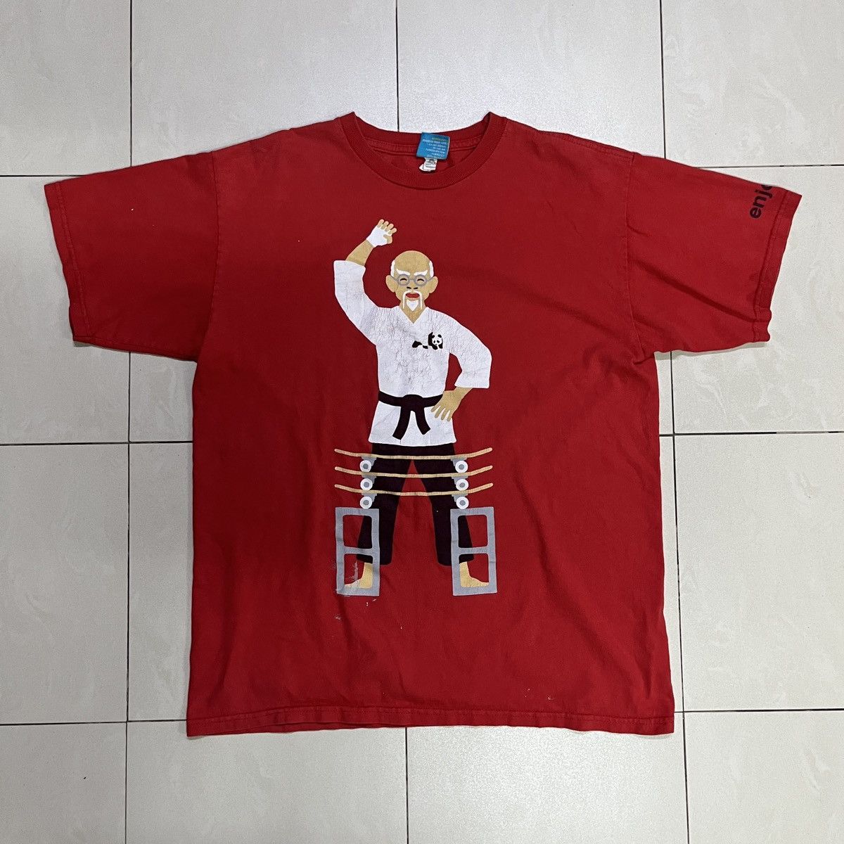 Enjoi × Girl Skateboards Vintage Enjoi Skateboard Taekwondo T Shirt Size US S / EU 44-46 / 1 - 2 Thumbnail