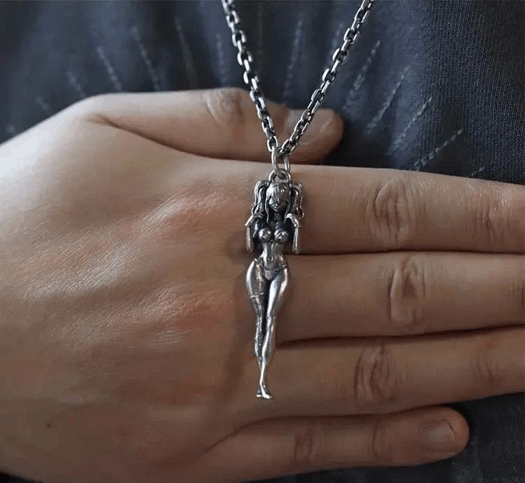 Jewelry Punk Necklace Gothic Chain Size ONE SIZE - 1 Thumbnail