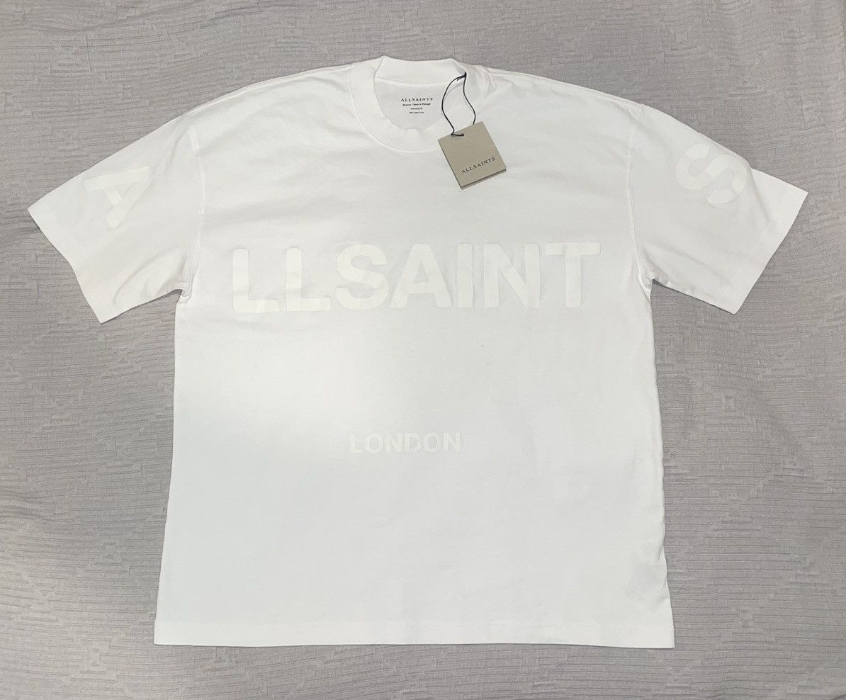 Allsaints ALLSAINTS Text T-Shirt Size US M / EU 48-50 / 2 - 1 Thumbnail