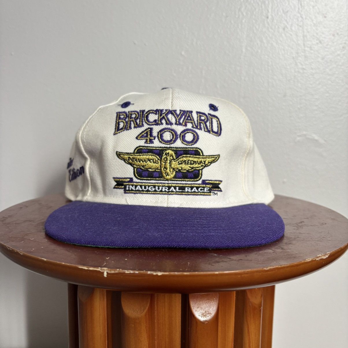 Logo 7 × Vintage $60 Vintage 1994 Brickyard 400 Inaugural Year SnapBack Hat Size ONE SIZE - 1 Thumbnail