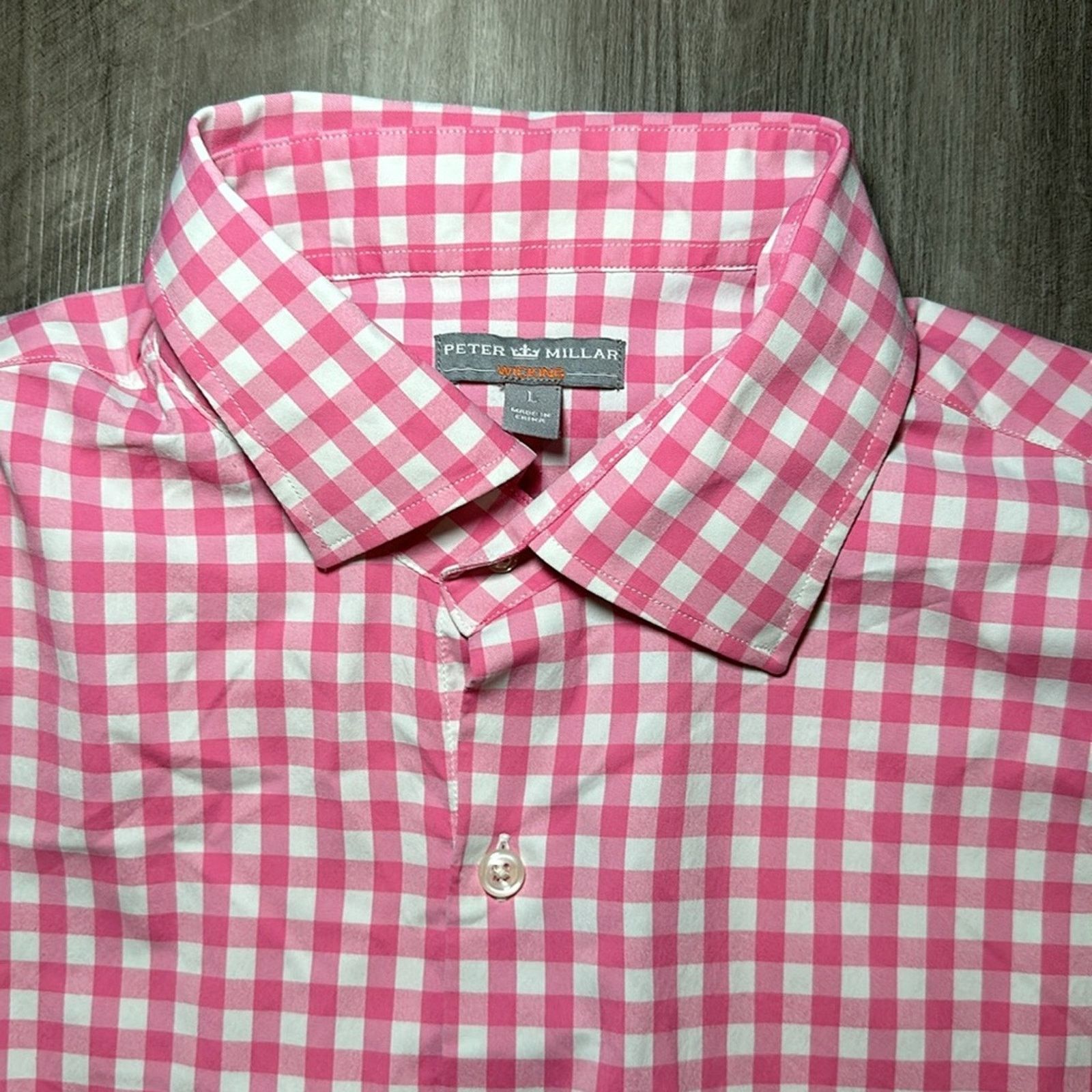 Peter Millar Peter Millar Wicking Long Sleeve Button Down - Large Size US L / EU 52-54 / 3 - 5 Thumbnail