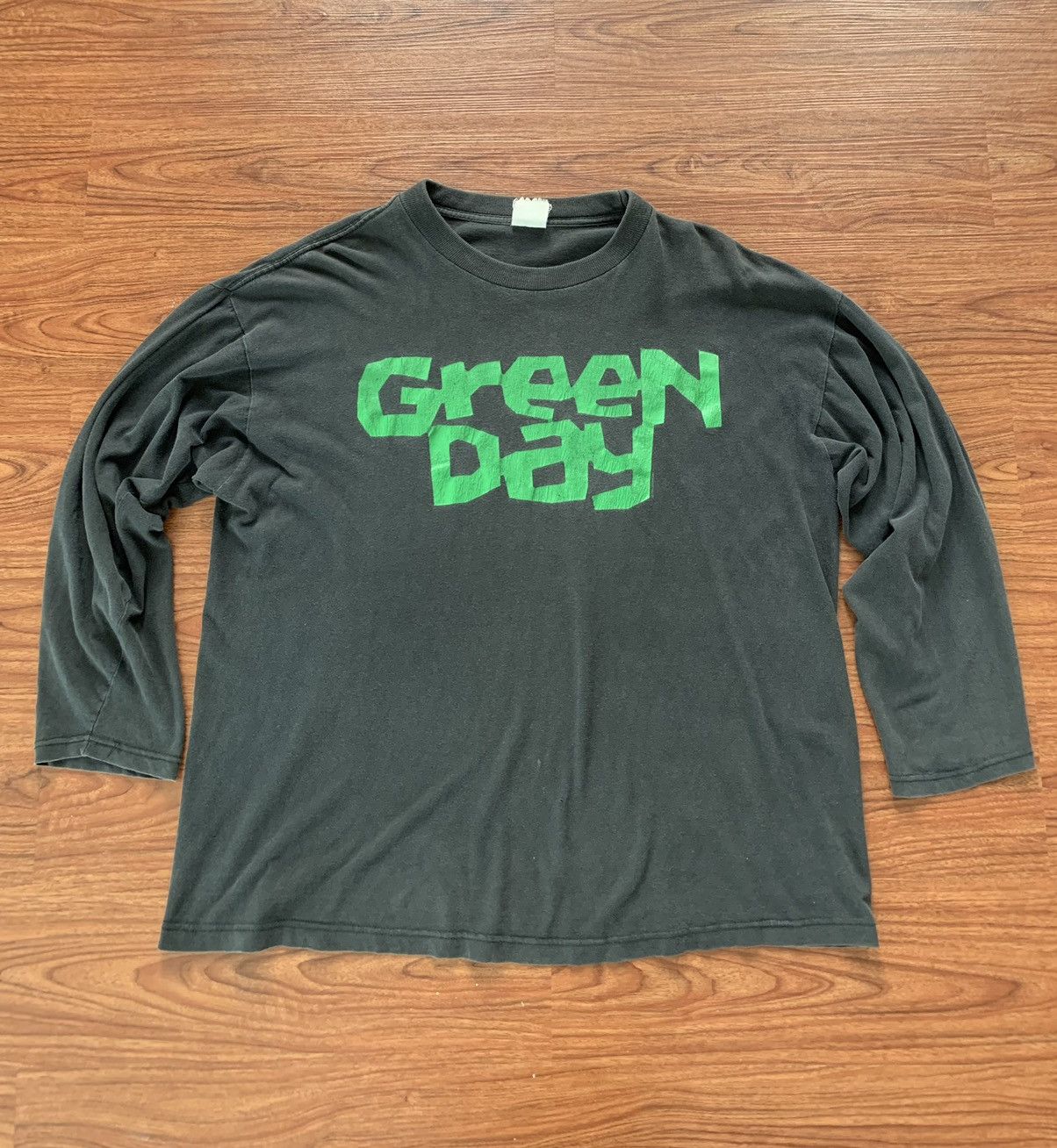 image of Band Tees x Vintage Green Day Pulling Terth in Black, Men's (Size XL)