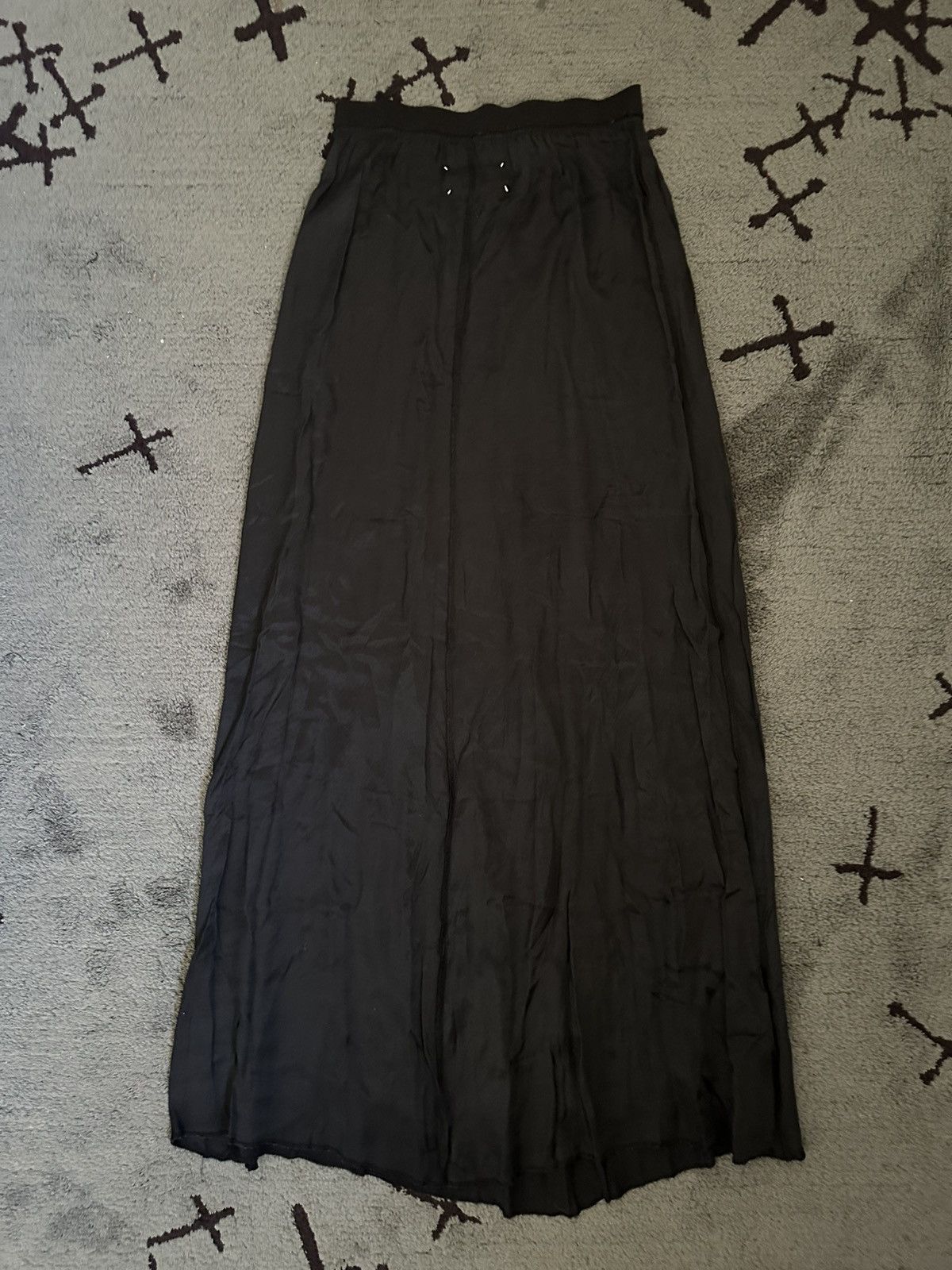 Maison Margiela Archive Margiela Fall 1992 Viscose Maxi Skirt Size 27" / US 4 / IT 40 - 1 Thumbnail
