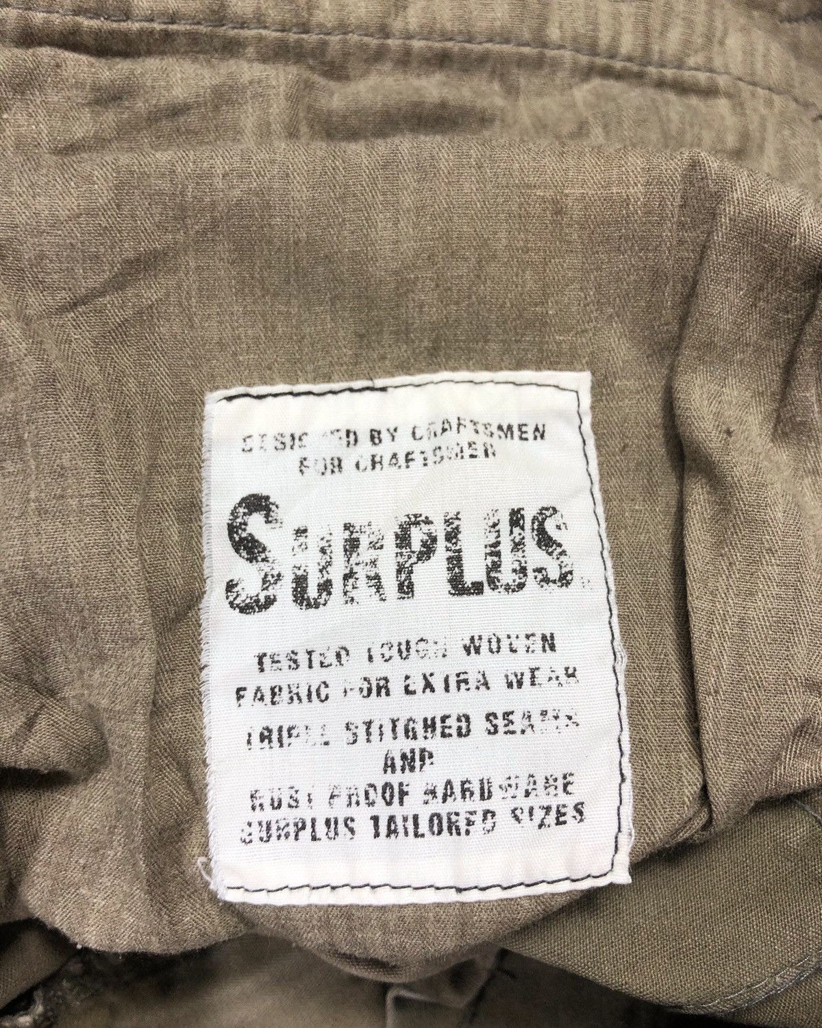 Japanese Brand × Vintage Rare Vintage Surplus Craftsman Cargo Pants Size US 32 / EU 48 - 15 Thumbnail