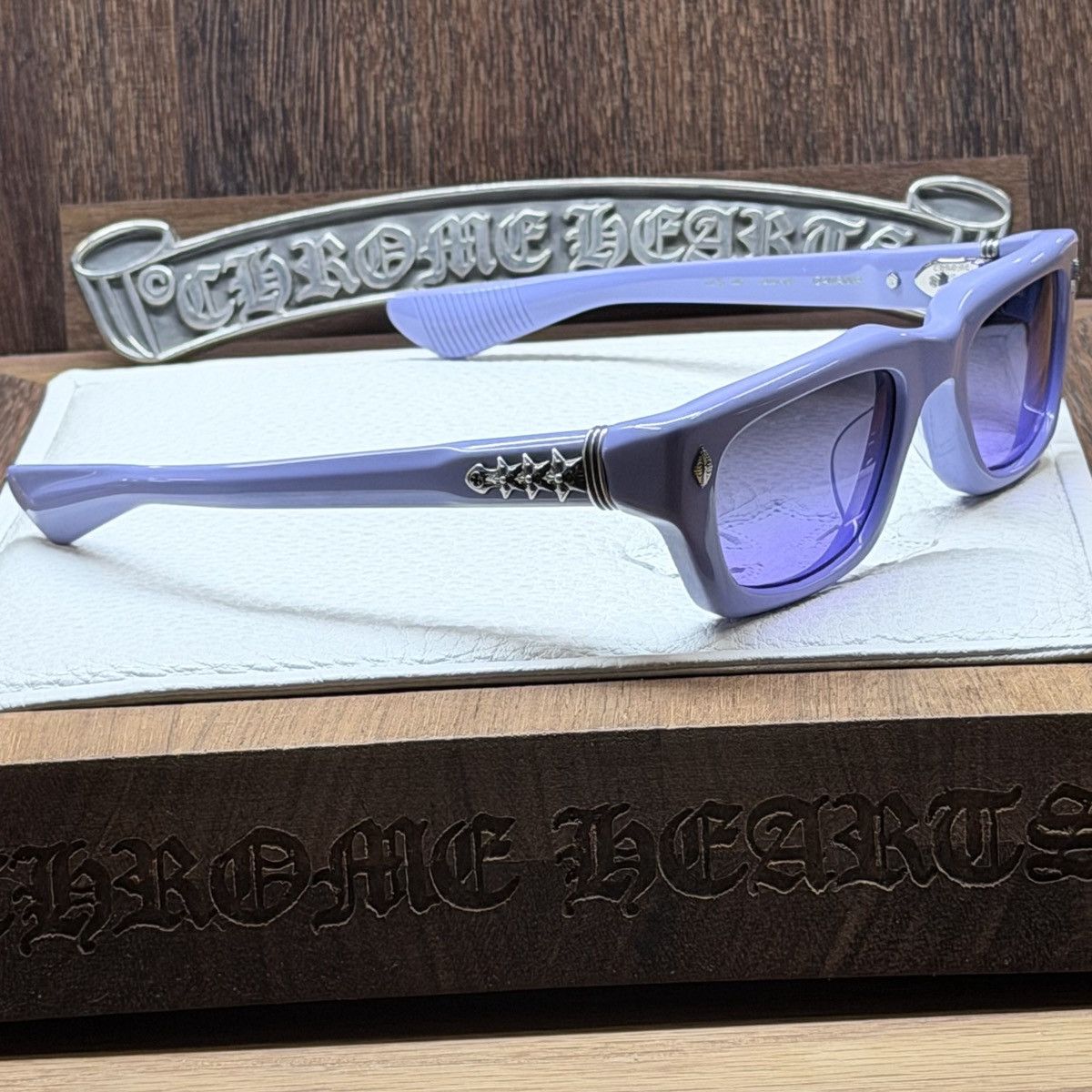 Chrome Hearts Chrome Hearts IDAWANNA Sunglasses Size ONE SIZE - 5 Thumbnail