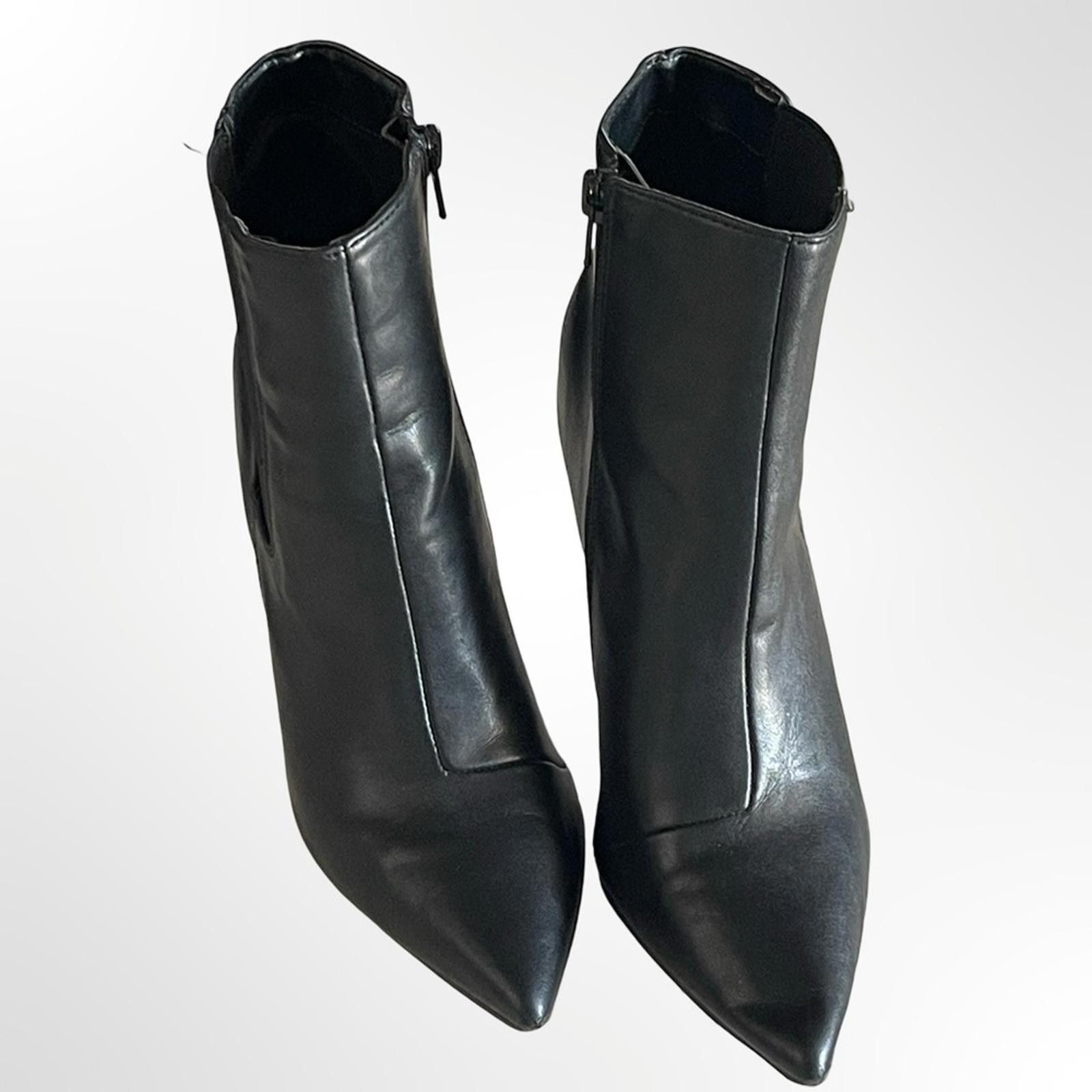 Other INC Women's Black Pointed-Toe Stiletto Ankle Booties in 6.5 Size US 6.5 / IT 36.5 - 2 Thumbnail