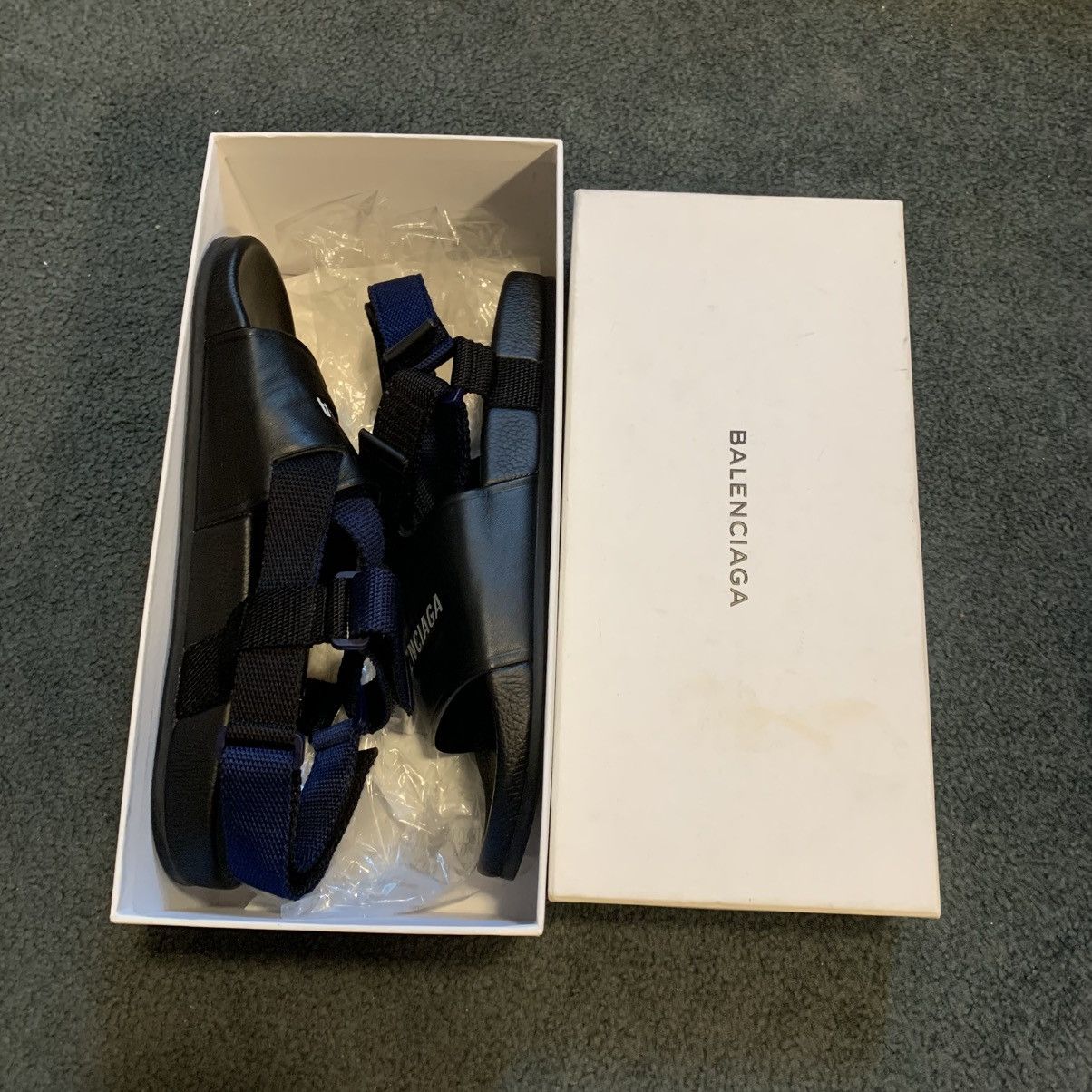 Balenciaga BALENCIAGA BAL M STRAP SANDALS Size US 9 / EU 42 - 2 Thumbnail