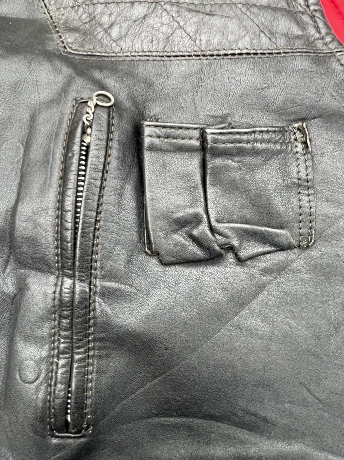 Japanese Brand Vintage SKB Duck Brand Leather Vest Size US M / EU 48-50 / 2 - 17 Thumbnail