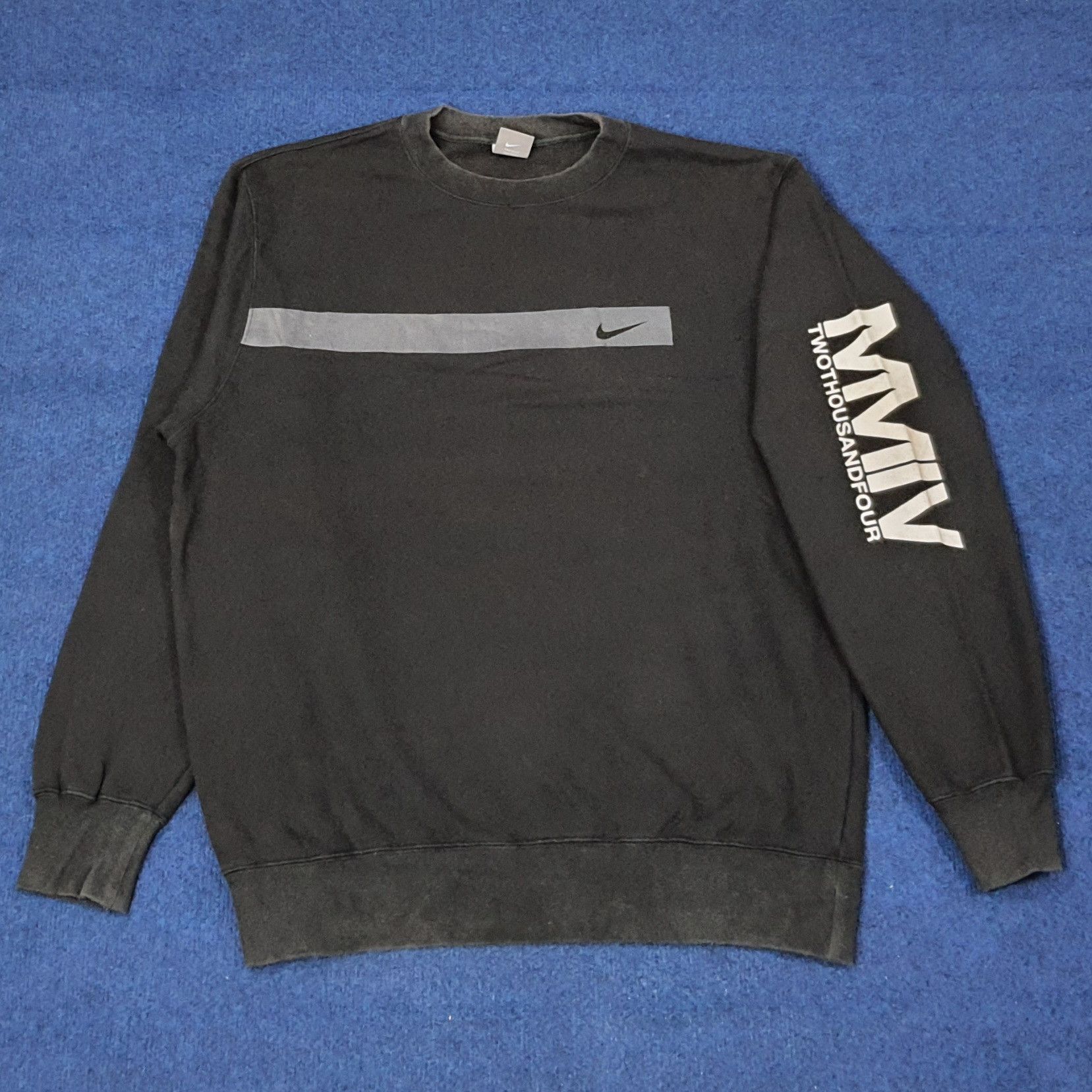 Nike Vintage Nike MMIV Sweatshirt C254N8 Size US L / EU 52-54 / 3 - 1 Thumbnail