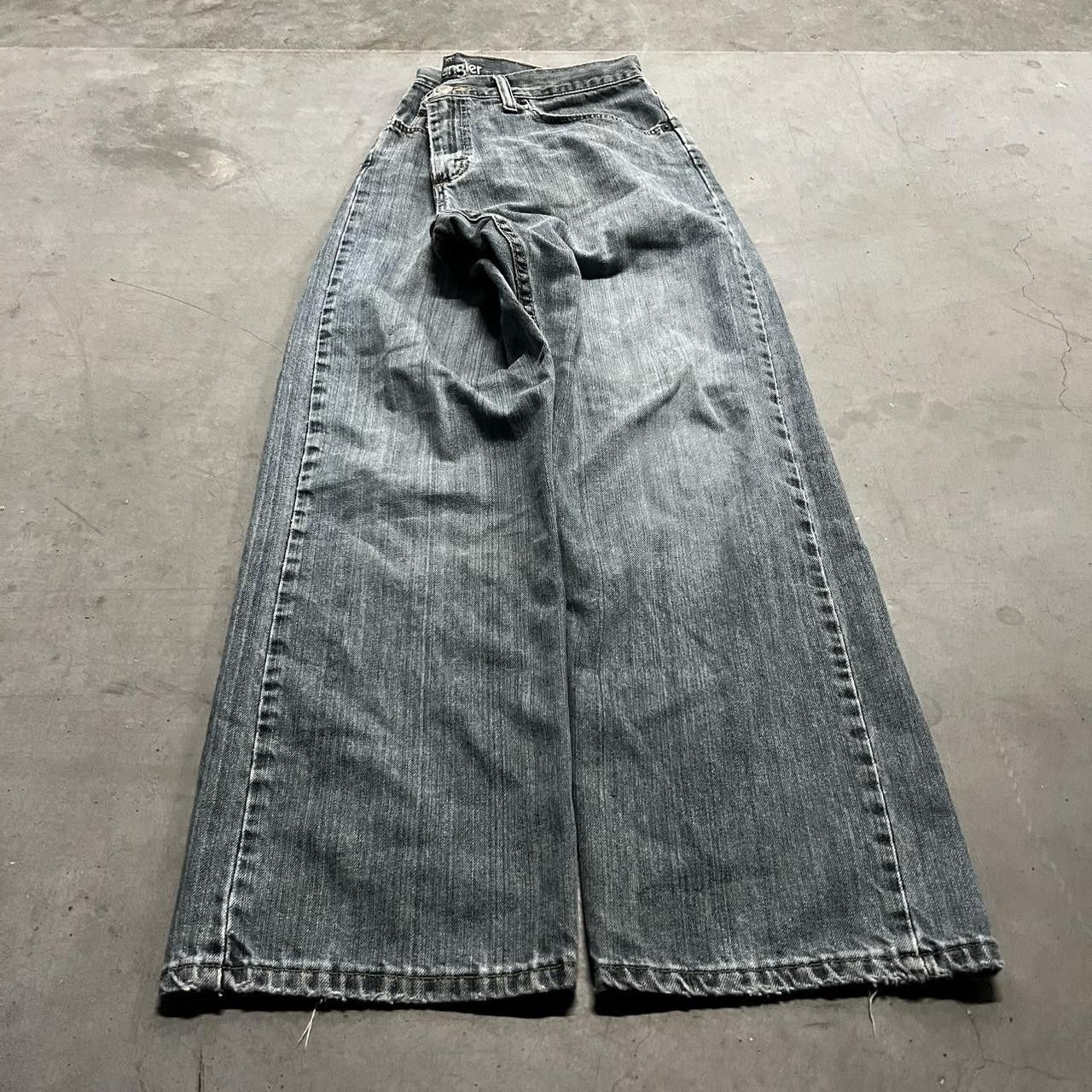 Japanese Brand × Vintage Vintage Y2K Grunge Skater Medium wash Denim Jeans! Size US 34 / EU 50 - 3 Thumbnail