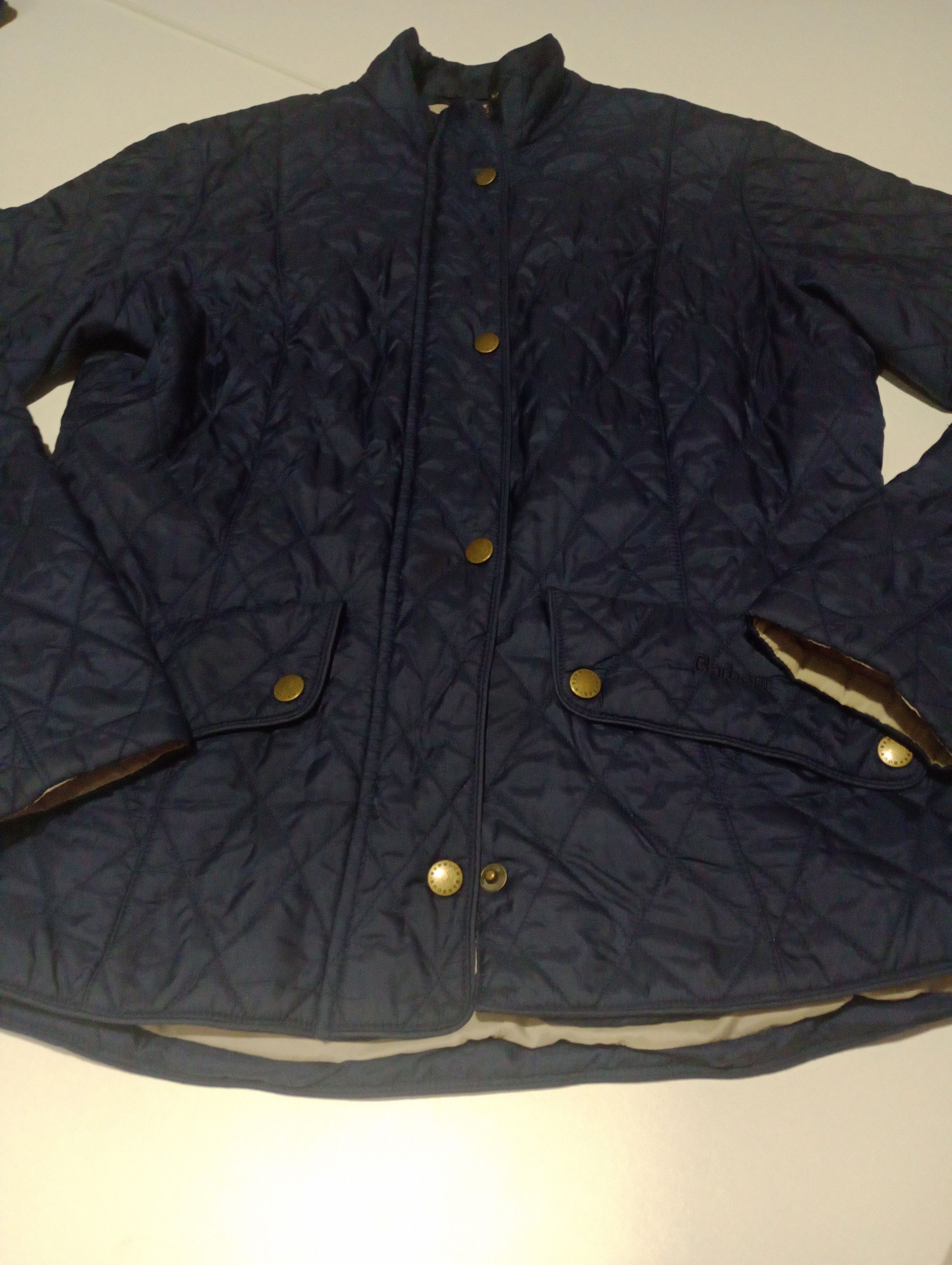 Barbour Barbour Ladies UK 14 padded flyweight cavalry jacket Size L / US 10 / IT 46 - 1 Thumbnail