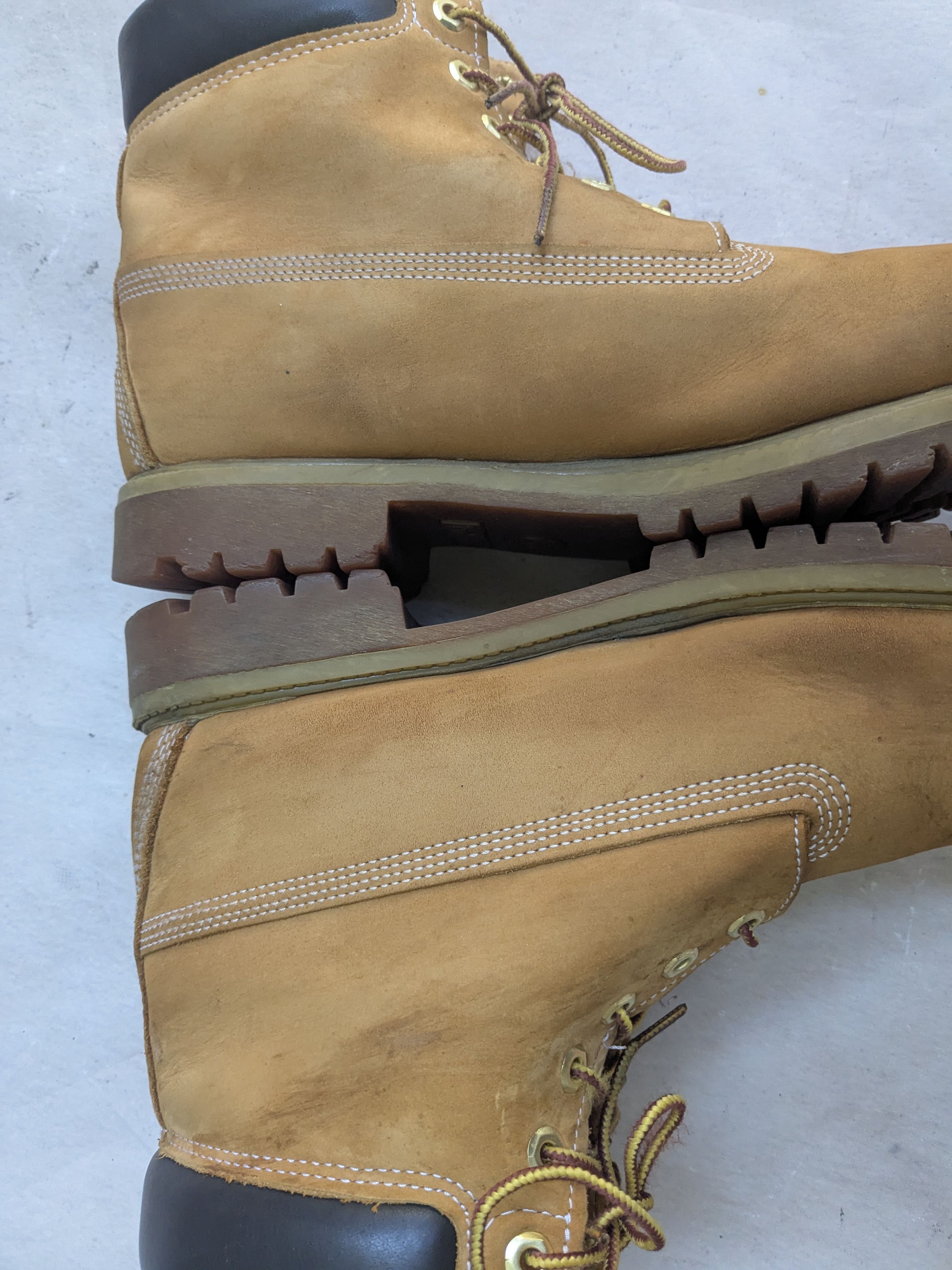 Timberland Timberland Boots Wheat Brown Suede 13 M Size US 13 / EU 46 - 11 Thumbnail