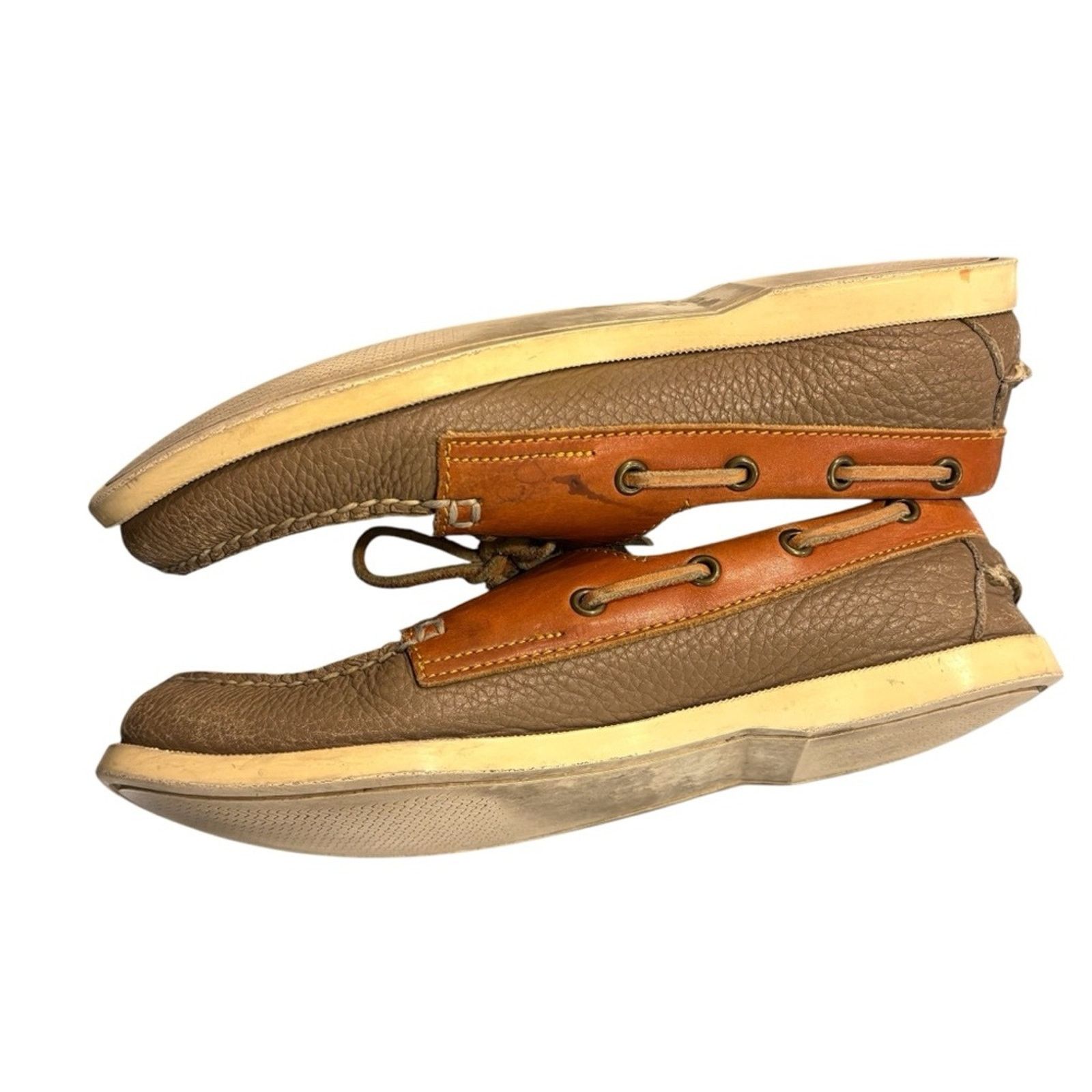 Dooney & Bourke Vintage DOONEY & BOURKE Leather Boat Shoes, Size 8 Size US 8 / IT 38 - 8 Thumbnail