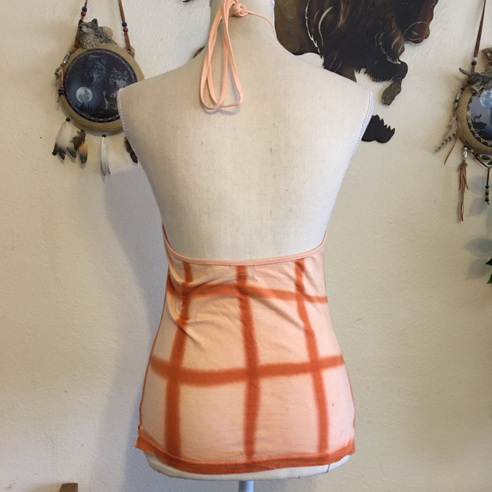 Other Venus tie dye beaded Embroidered Halter top Size S / US 4 / IT 40 - 4 Thumbnail