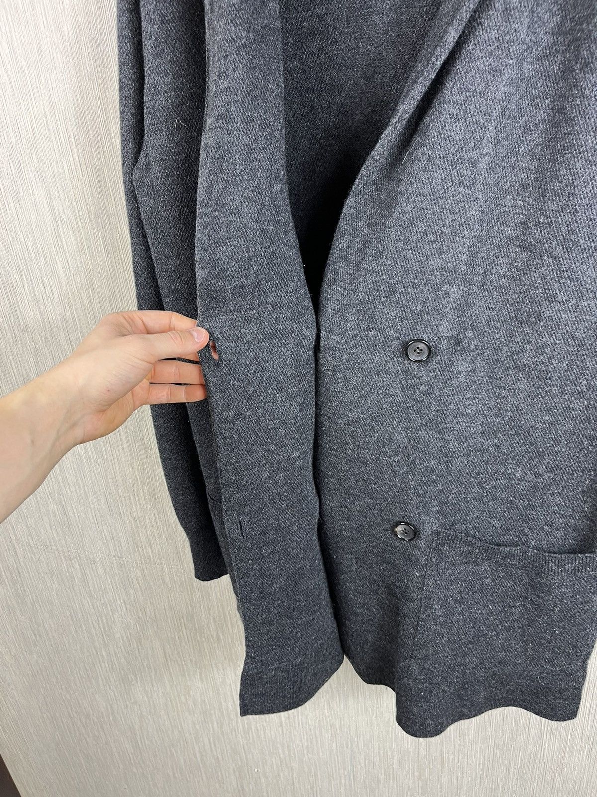 Alexander McQueen × Designer Alexander McQueen double-breasted wool cardigan sweater Size US M / EU 48-50 / 2 - 14 Thumbnail