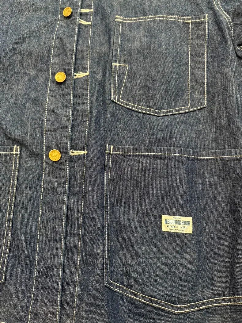 Neighborhood Neighborhood Denim Jacket Size US XL / EU 56 / 4 - 2 Thumbnail